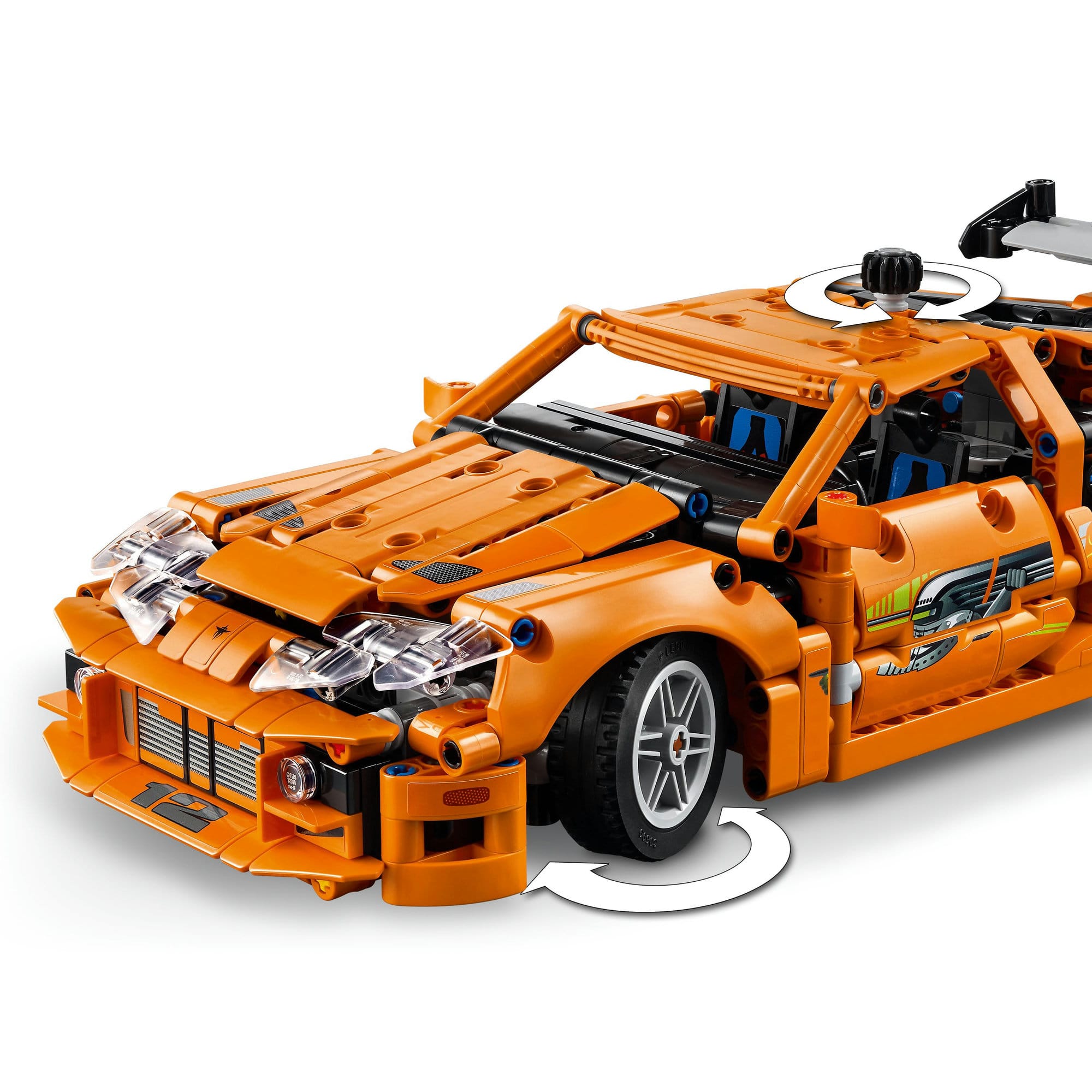 LEGO&#xAE; Technic&#x2122; Fast and Furious Toyota Supra MK4 Toy Car Model Kit 42204