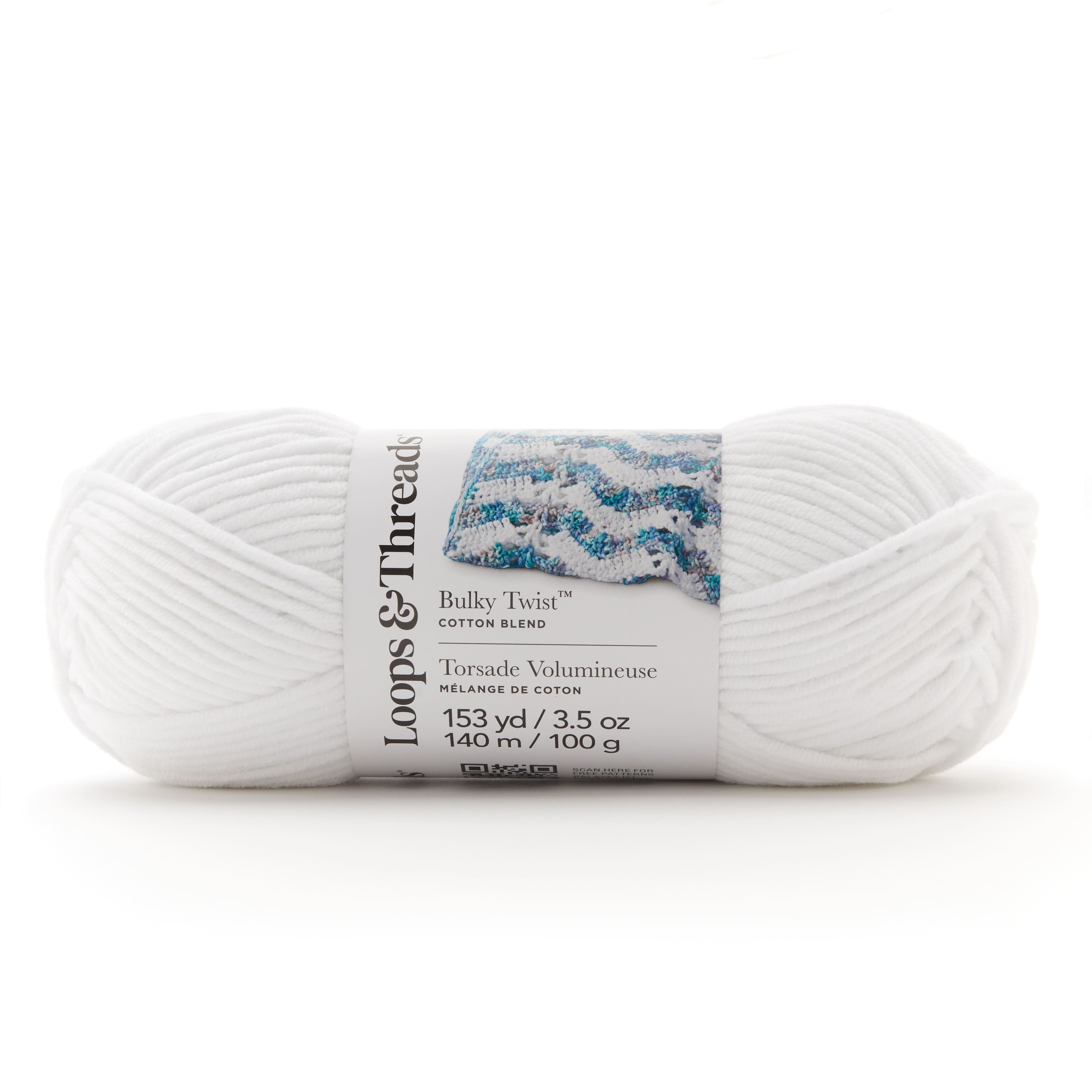 Bulky Twist™ Solid Yarn by Loops & Threads®