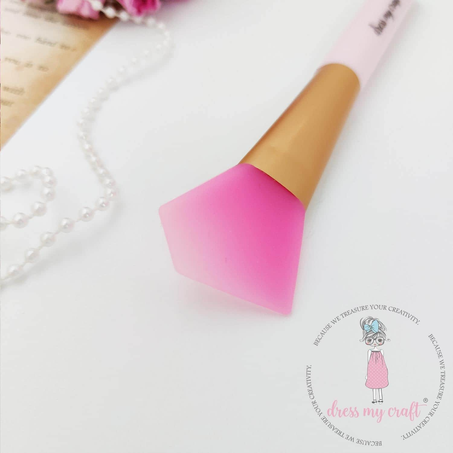 Dress My Craft&#xAE; Silicone Spatula Brush