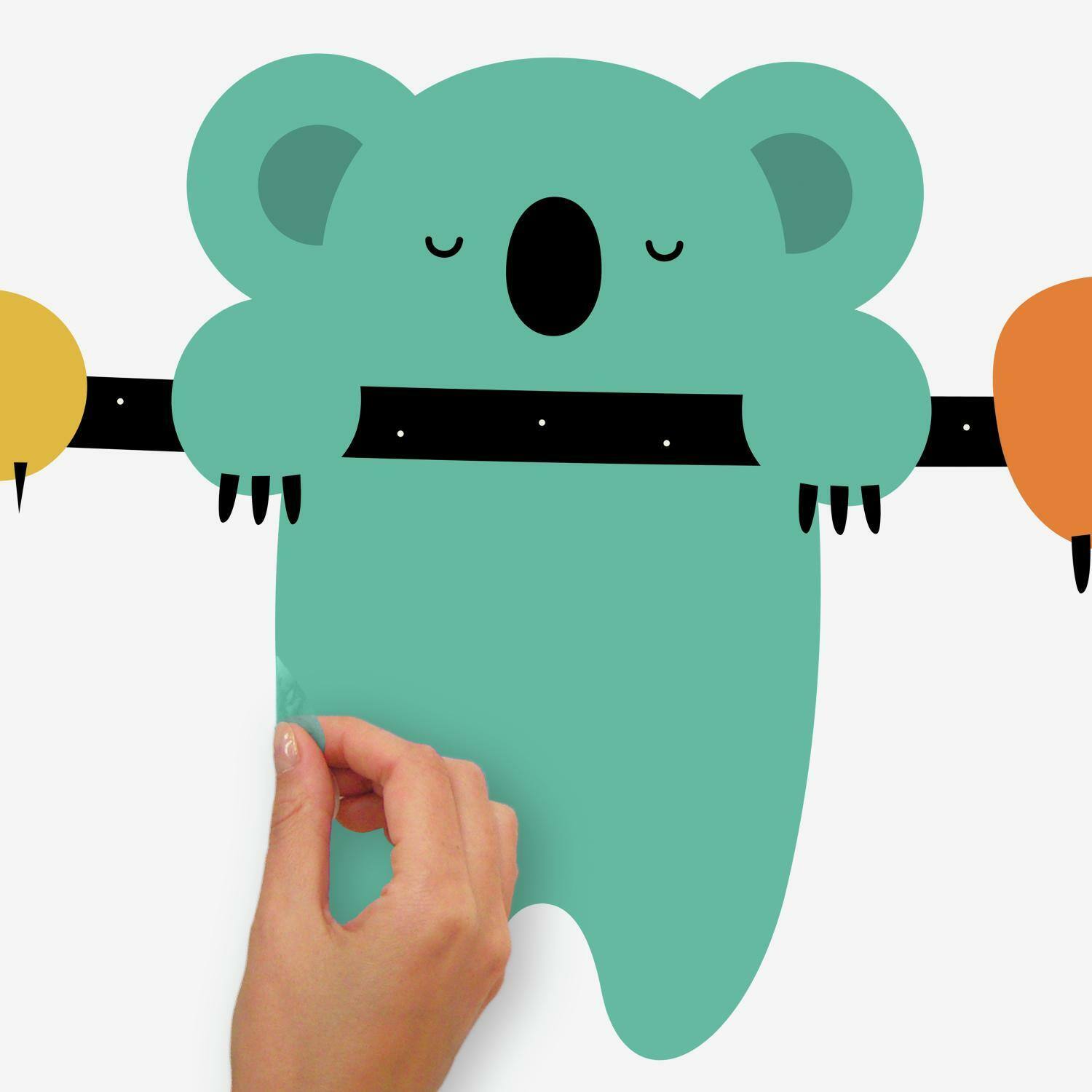 RoomMates Koala &#x26; Sloth Peel &#x26; Stick Wall Decals