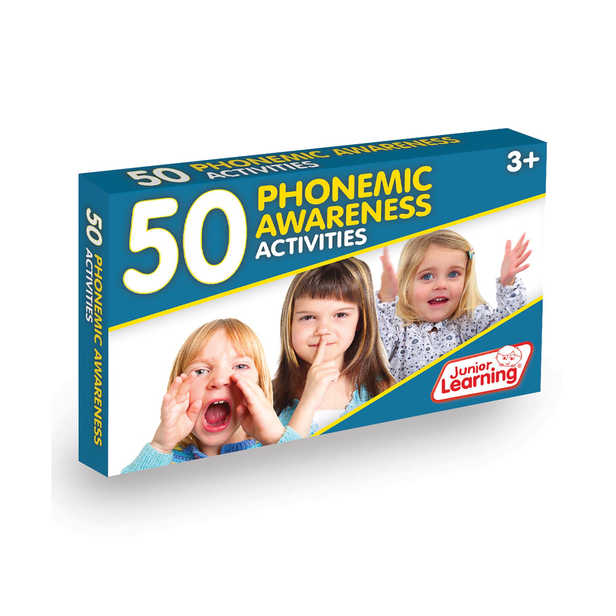 thumbnail image 2 of Junior Learning Phonemic Awareness Workbook - Phonics Activities For Kids 4+ 2 of 13
