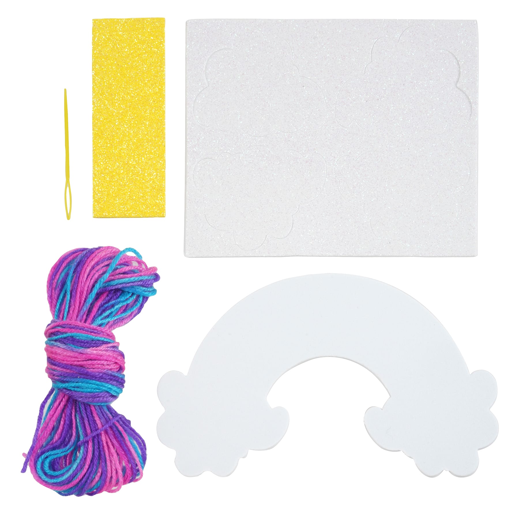 Rainbow Yarn Wrapping Craft Kit by Creatology&#x2122;