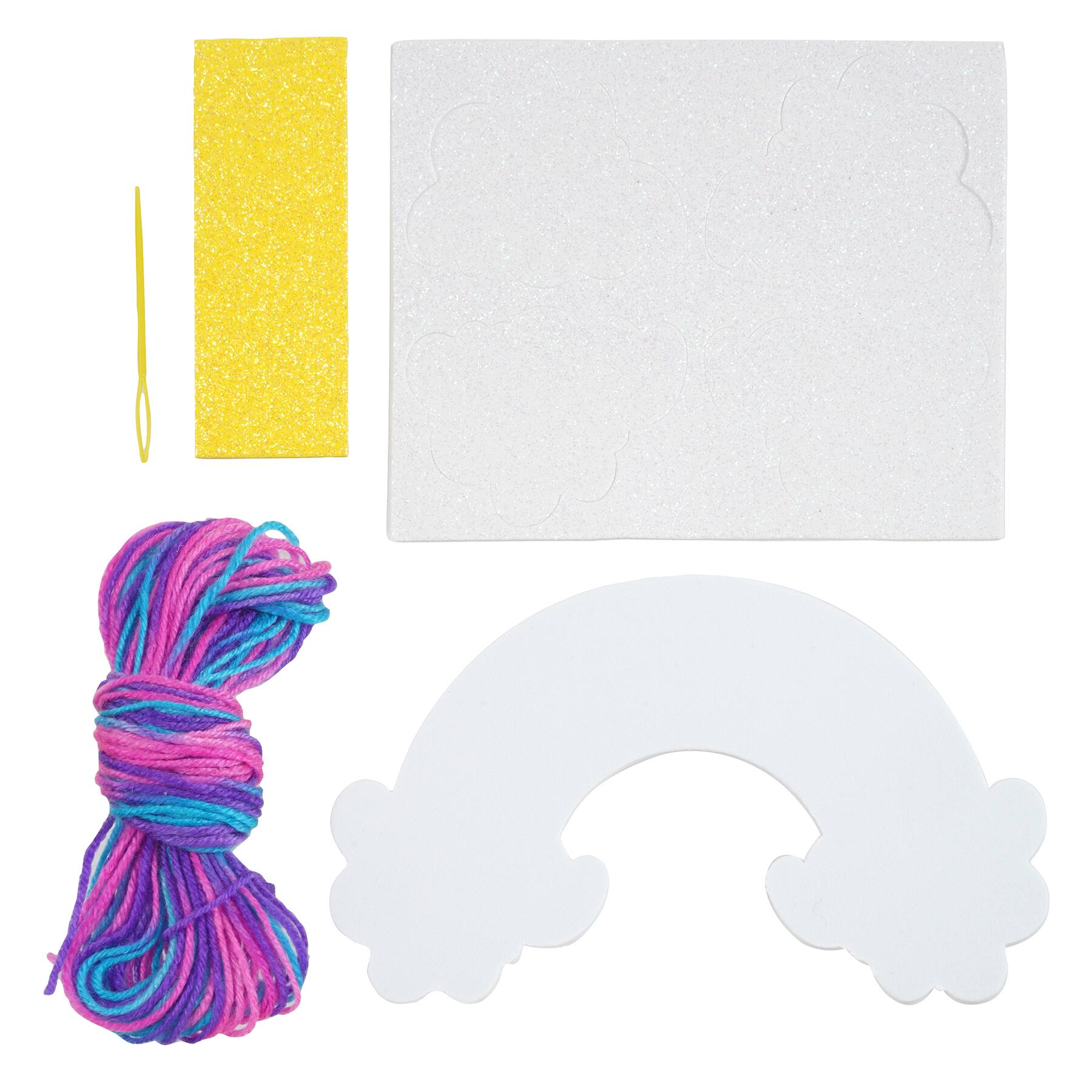 Rainbow Yarn Wrapping Craft Kit by Creatology™