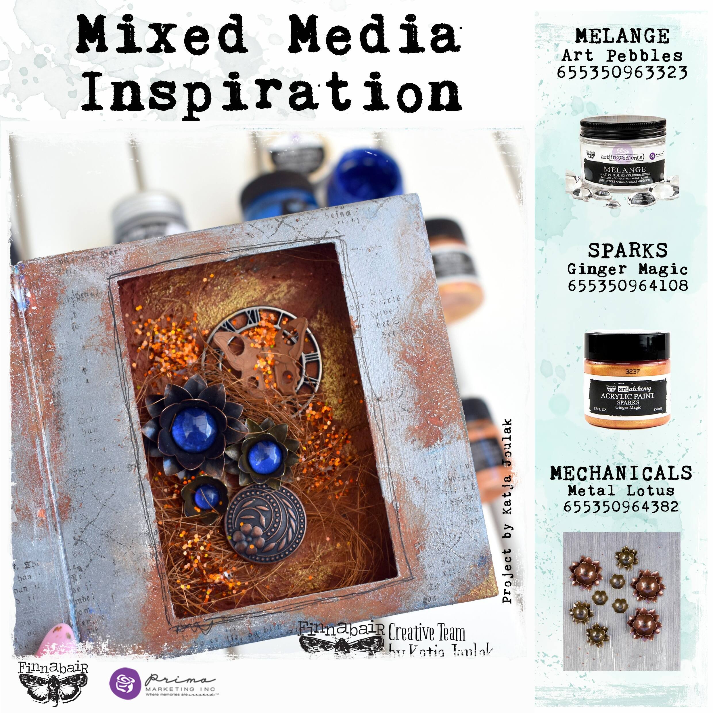 Finnabair&#xAE; Art Ingredients Melange Art Pebbles