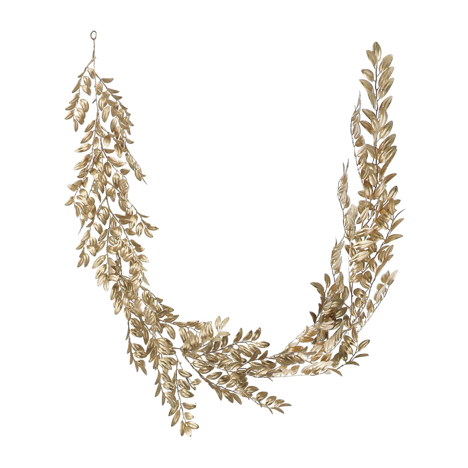 6ft. Champagne Glitter Nandina Garland by Ashland&#xAE;