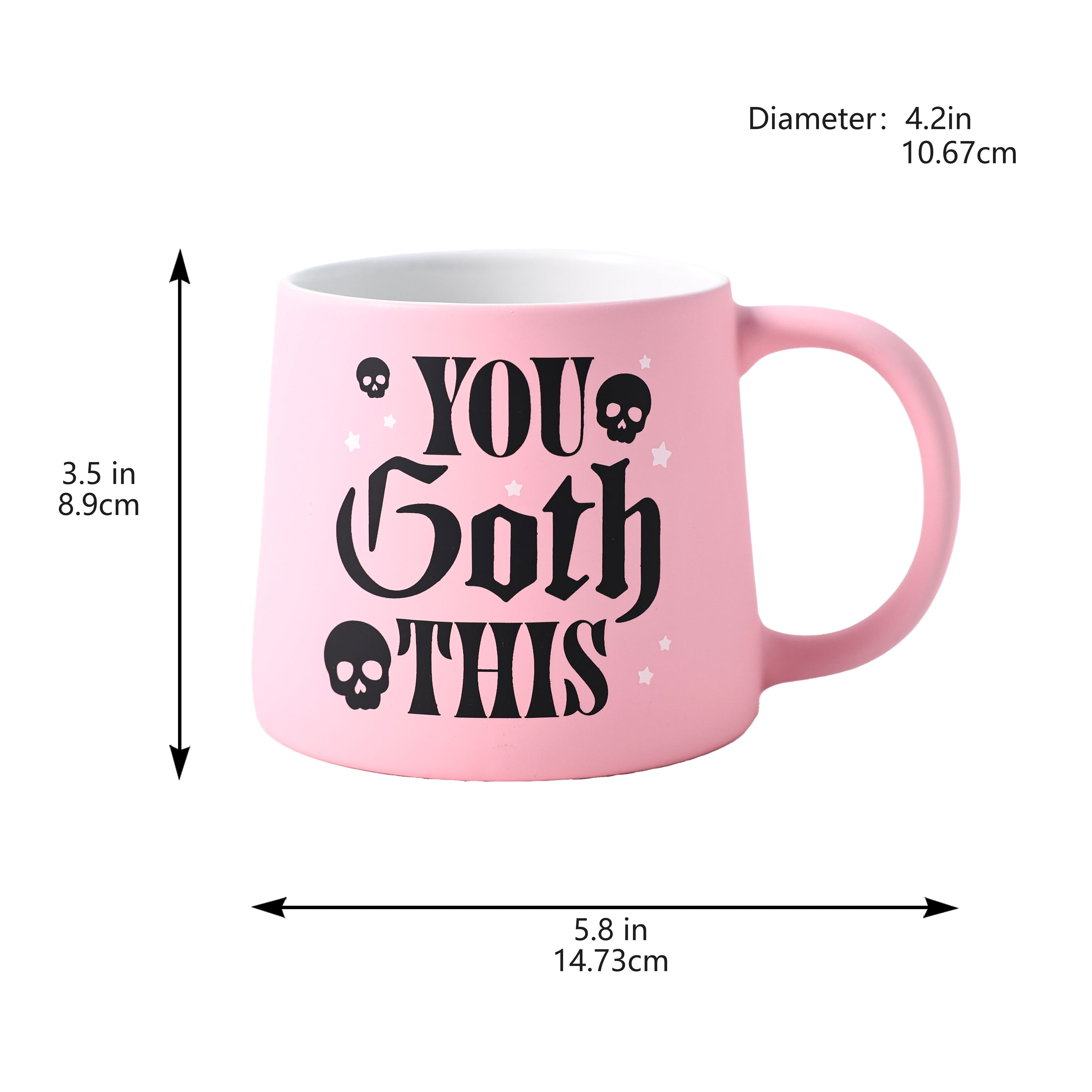 14.5oz. Pink You Goth This Ceramic Mug by Ashland&#xAE;
