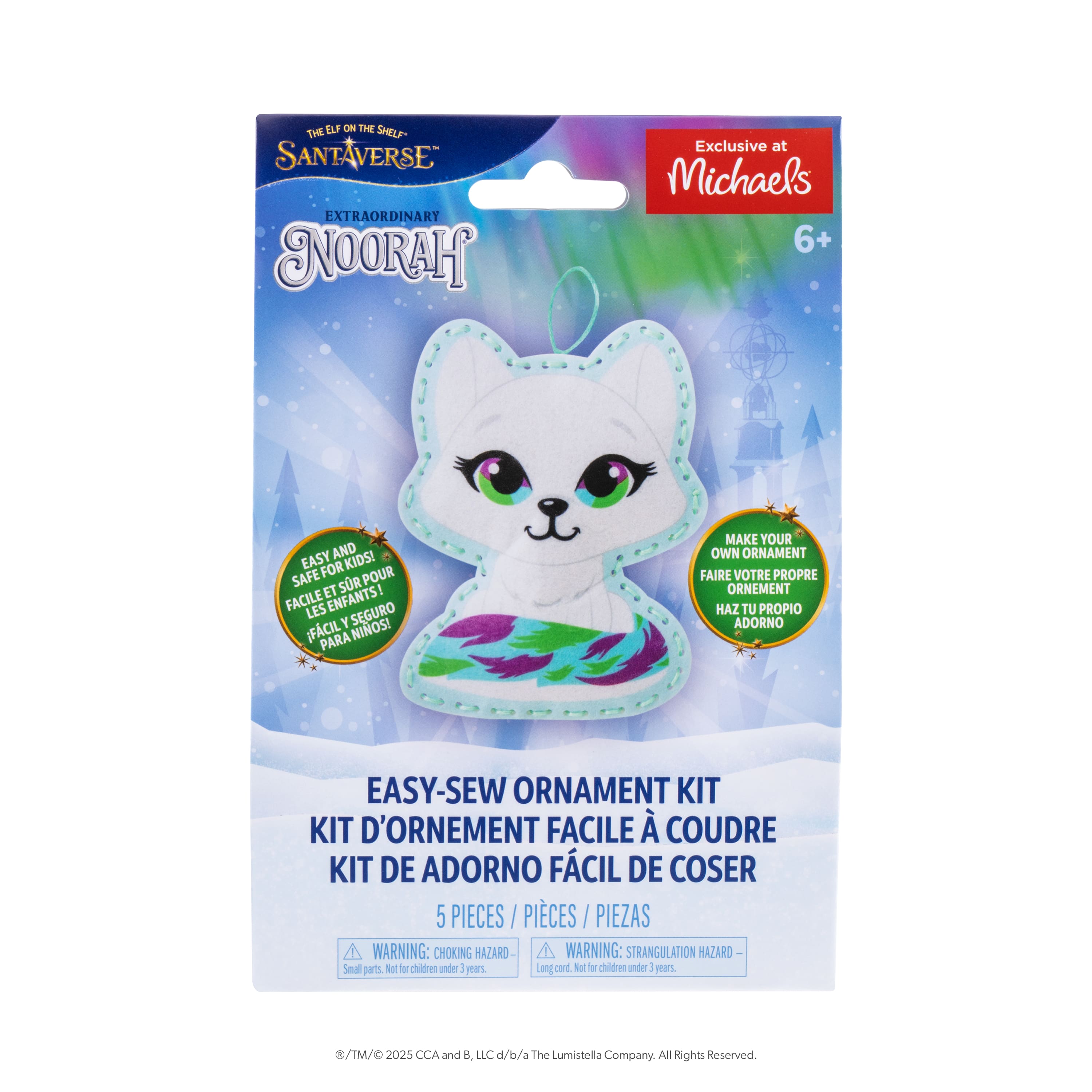 The Elf on the Shelf&#xAE; Santaverse&#x2122; Noorah&#xAE; Easy-Sew Ornament Kit