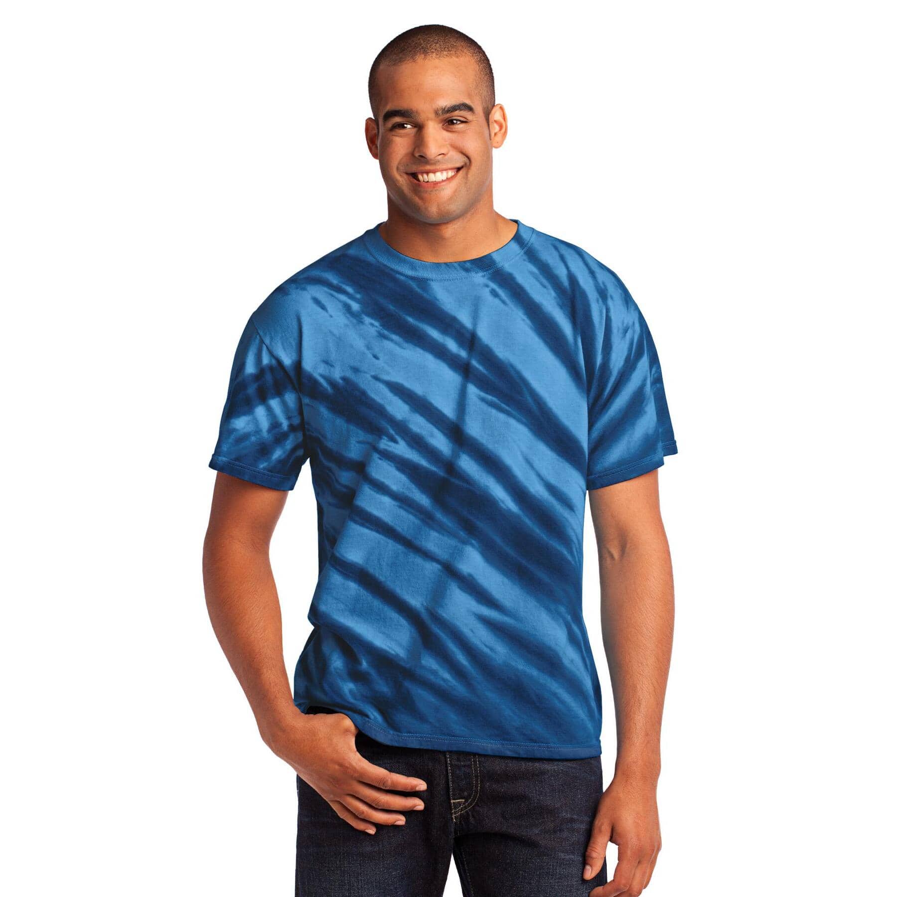 Port &#x26; Company&#xAE; Tiger Stripe Tie-Dye T-Shirt