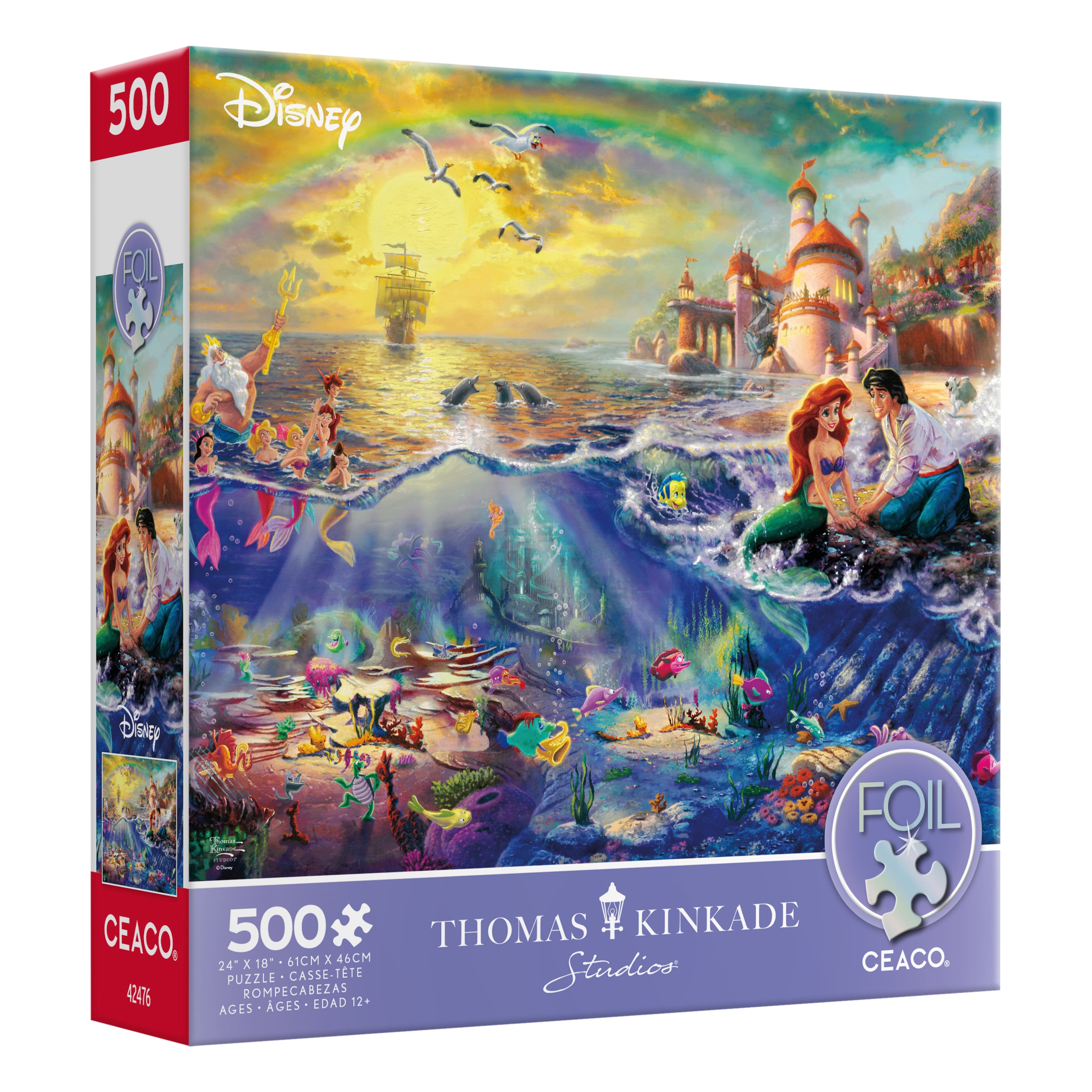 Assorted Foil 500 Piece Puzzle