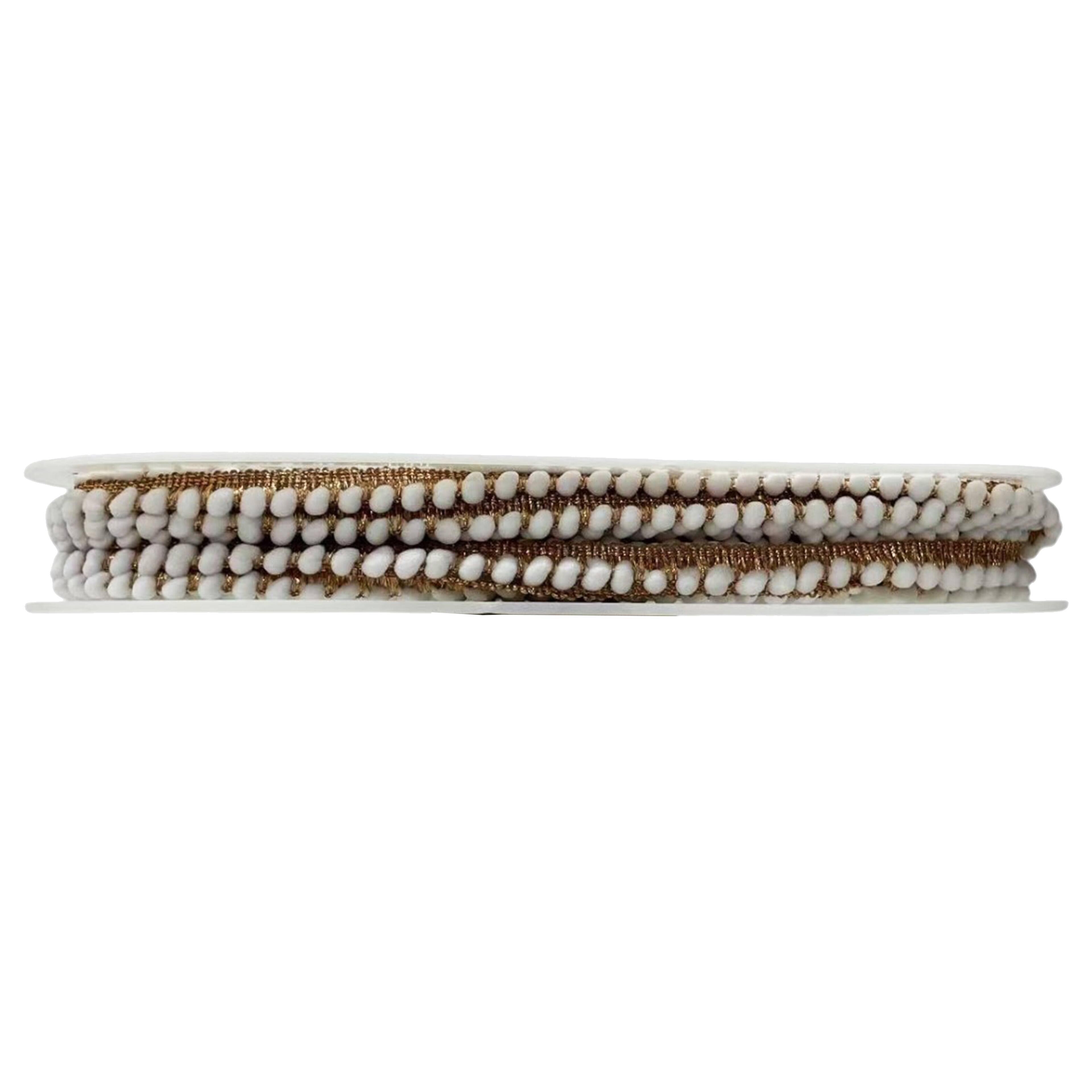 1/2&#x22; Metallic Pom Pom Trim by Celebrate It&#xAE;