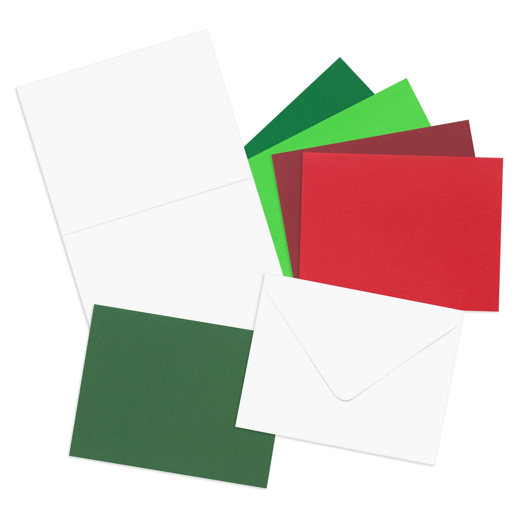 Reds & Greens Christmas Cards & Envelopes, 50ct. by Recollections™