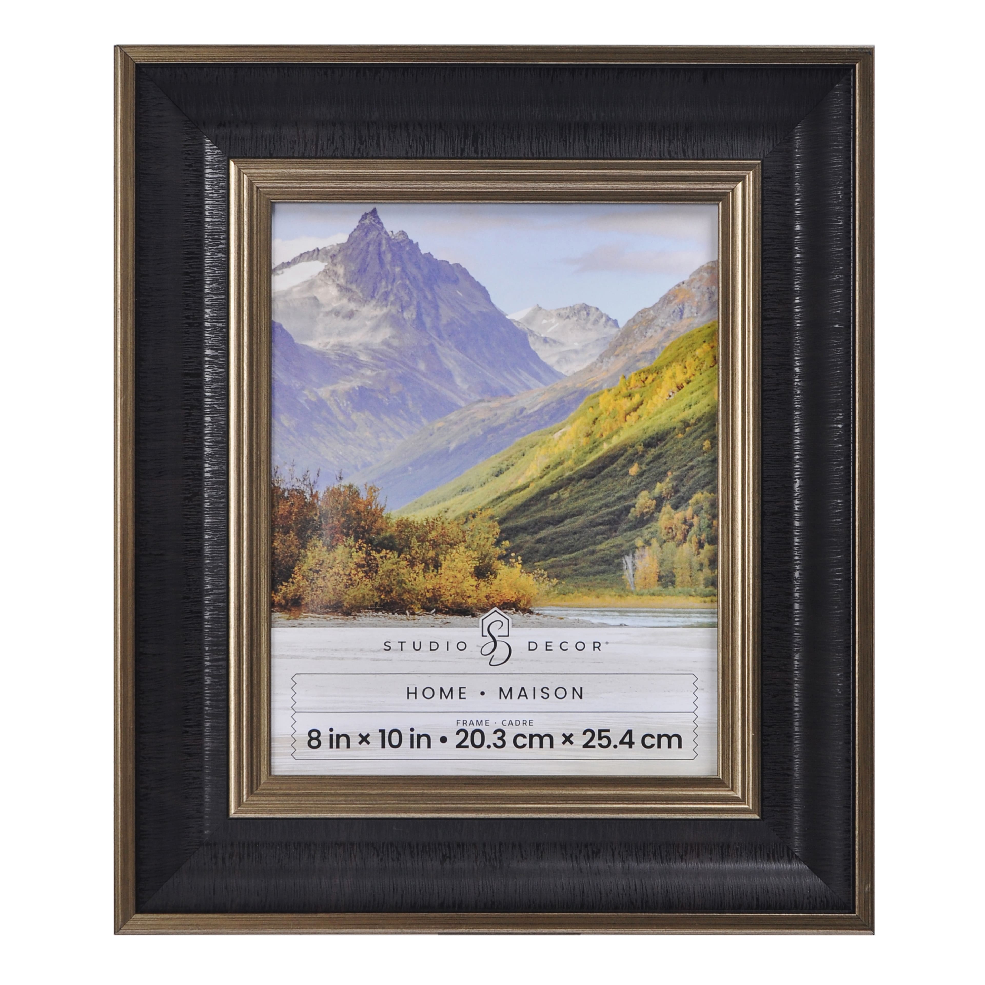 Home Black &#x26; Gold Leather Cigar Wall Frame by Studio D&#xE9;cor&#xAE;