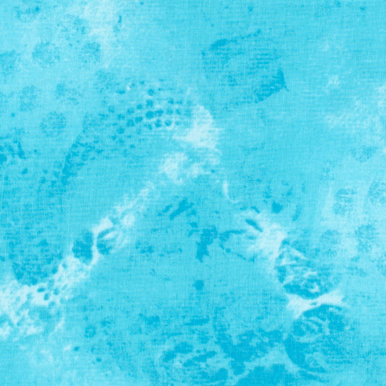 Texture Turquoise Cotton Fabric