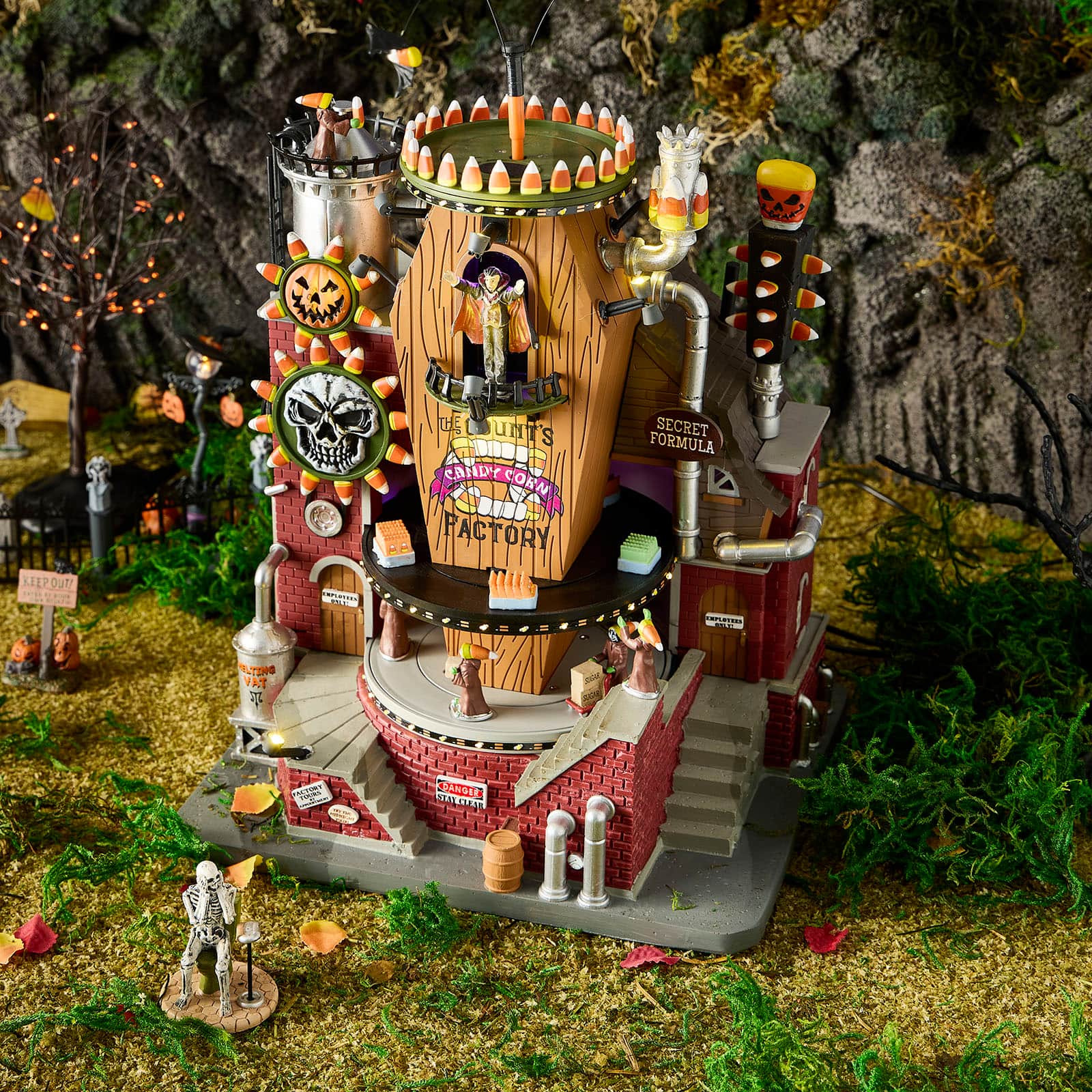 Lemax&#xAE; Spooky Town&#xAE; The Count&#x27;s Candy Corn Factory