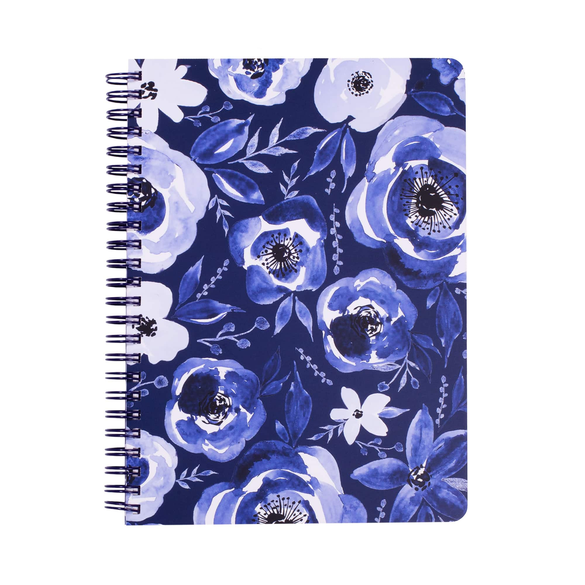 Steel Mill &#x26; Co.&#xAE; Mini Blue Watercolor Spiral Bound Notebook