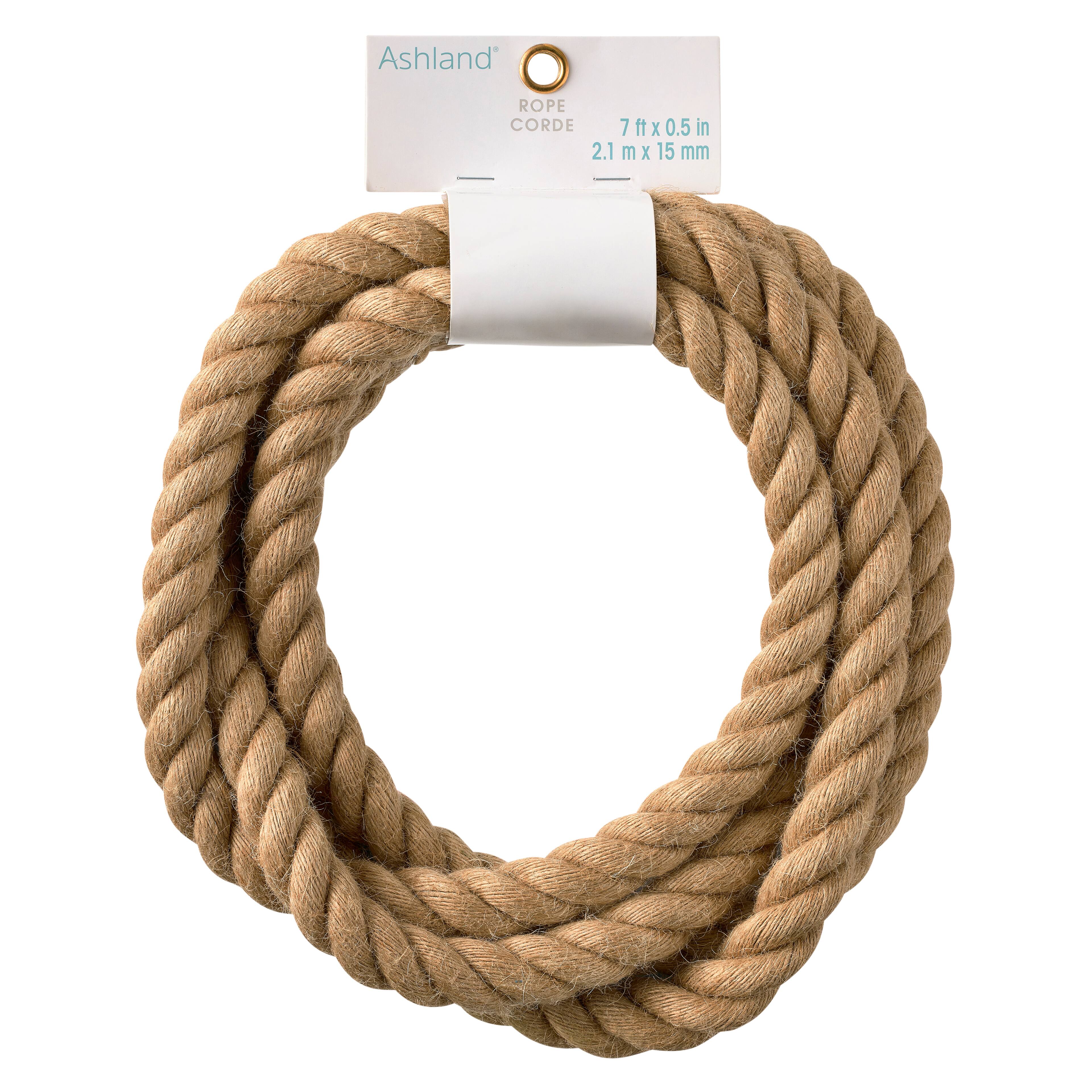 12 Pack: 7ft. Natural Jute Rope by Ashland&#xAE;