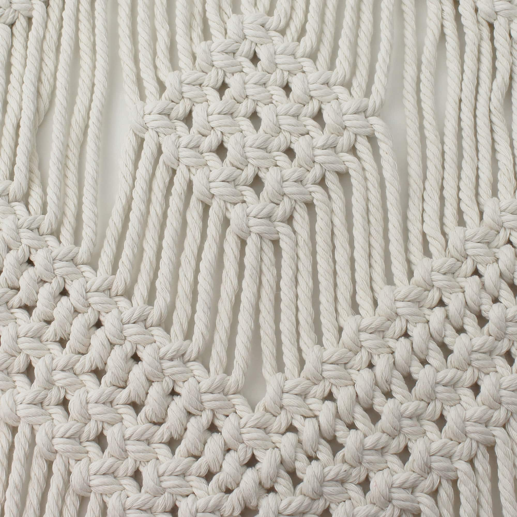 Lillian Rose 81'' Hand Tied Macramé Table Runner | Table Covers ...