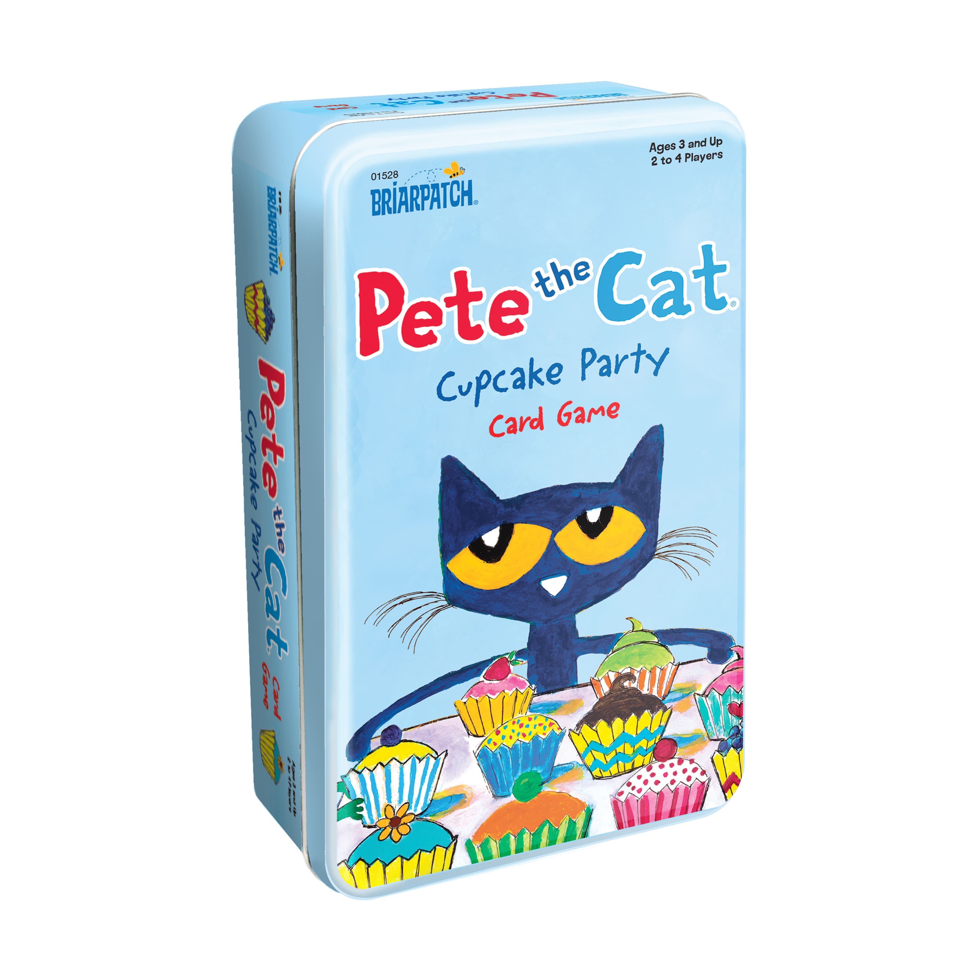 Pete the Cat Cupcake Party Card Game Tin