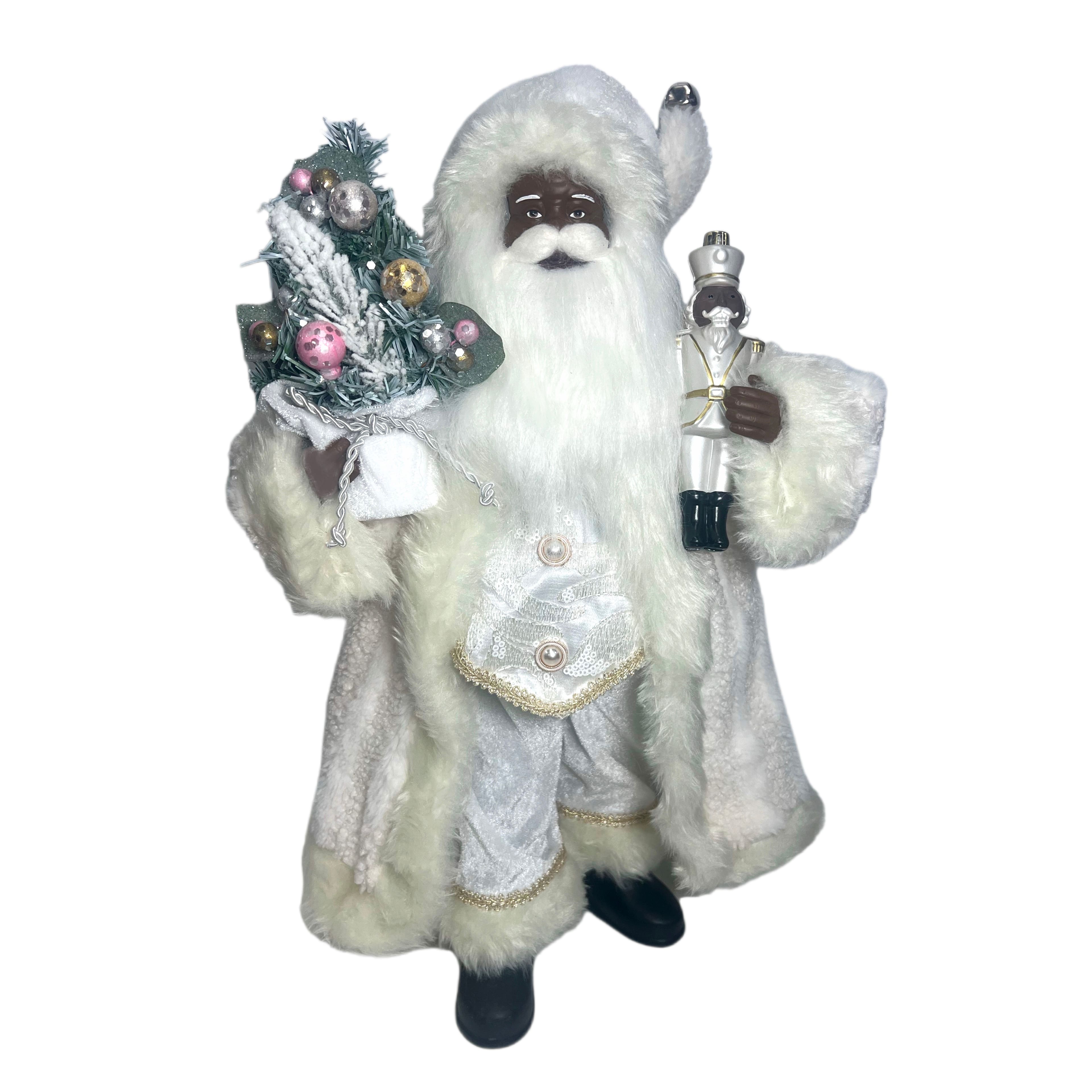 18&#x22; Santa in White Robe Tabletop Accent by Ashland&#xAE;