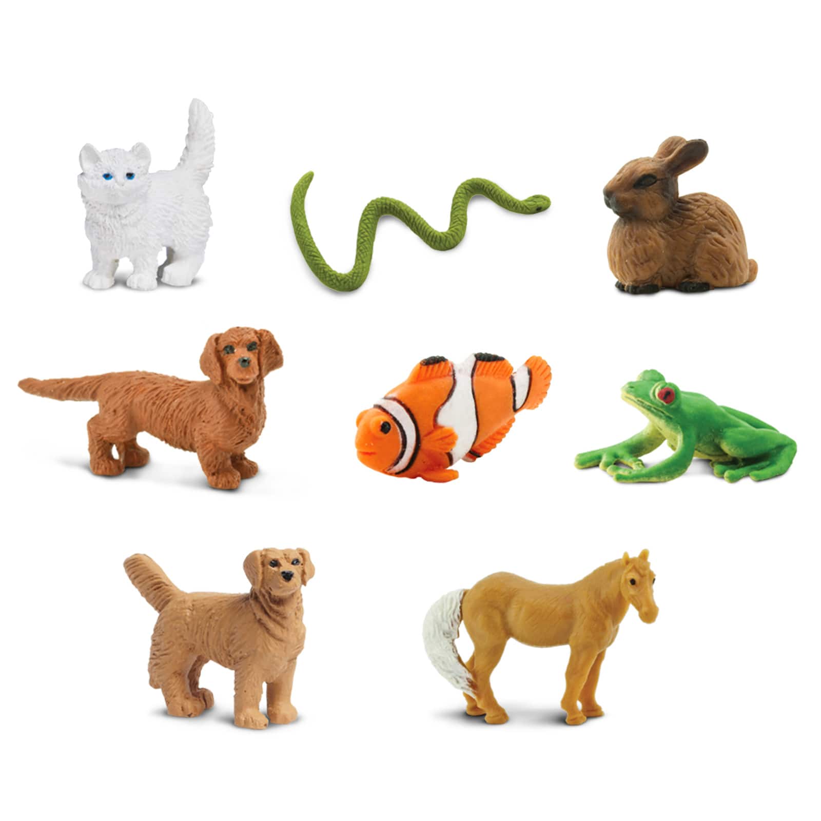 10 Pack: Safari Ltd&#xAE; Good Luck Minis&#xAE; Pets Fun Pack