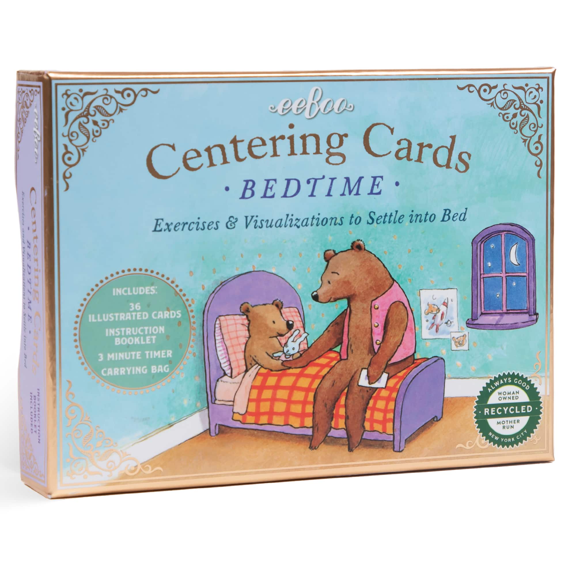 eeBoo Bedtime Centering Cards