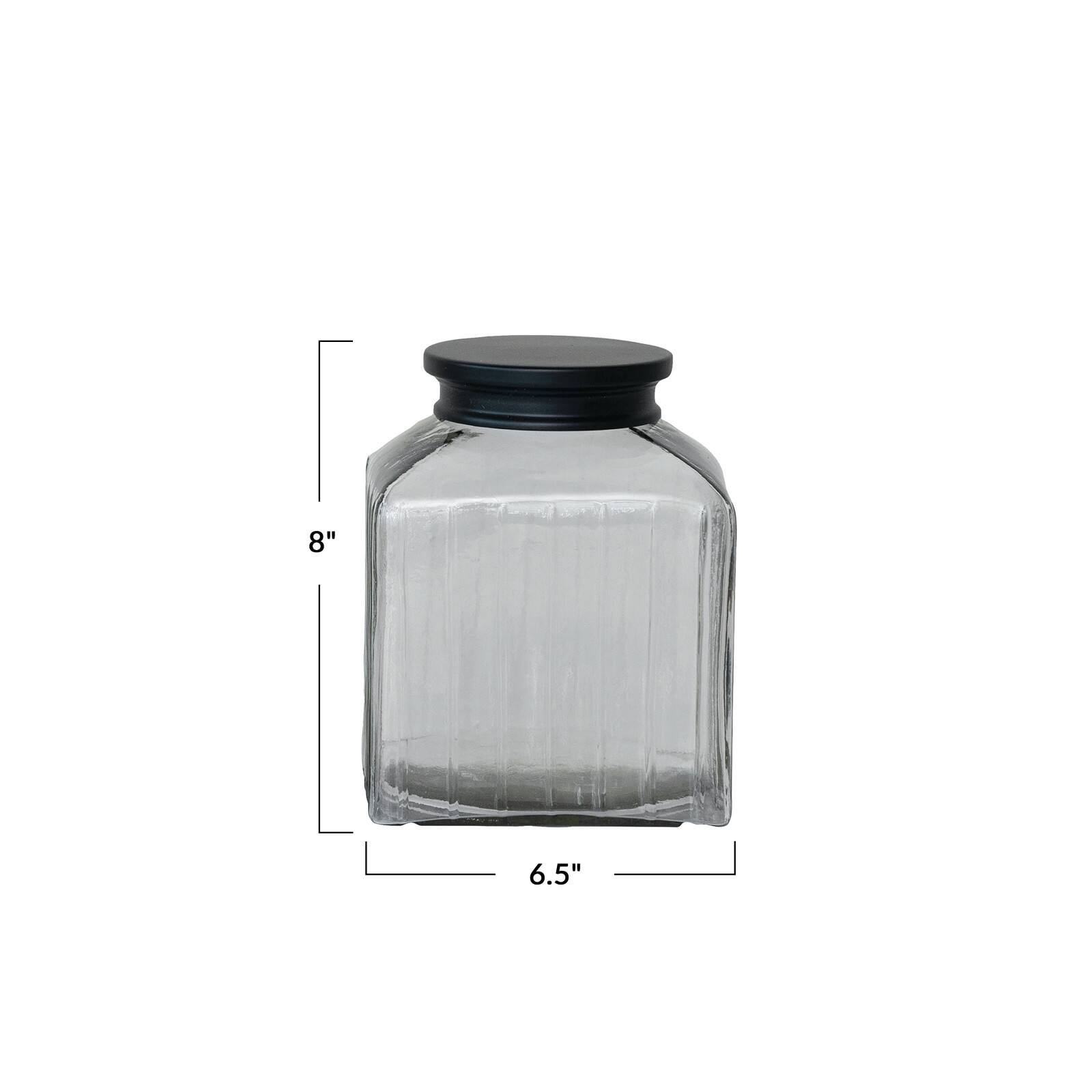 Hello Honey&#xAE; Hello Honey Square Glass Jar with Lid