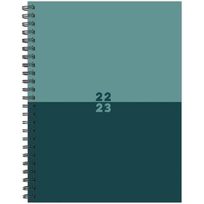 Blue Duotone 2022-2023 Academic Weekly Softcover Planner | Weekly ...