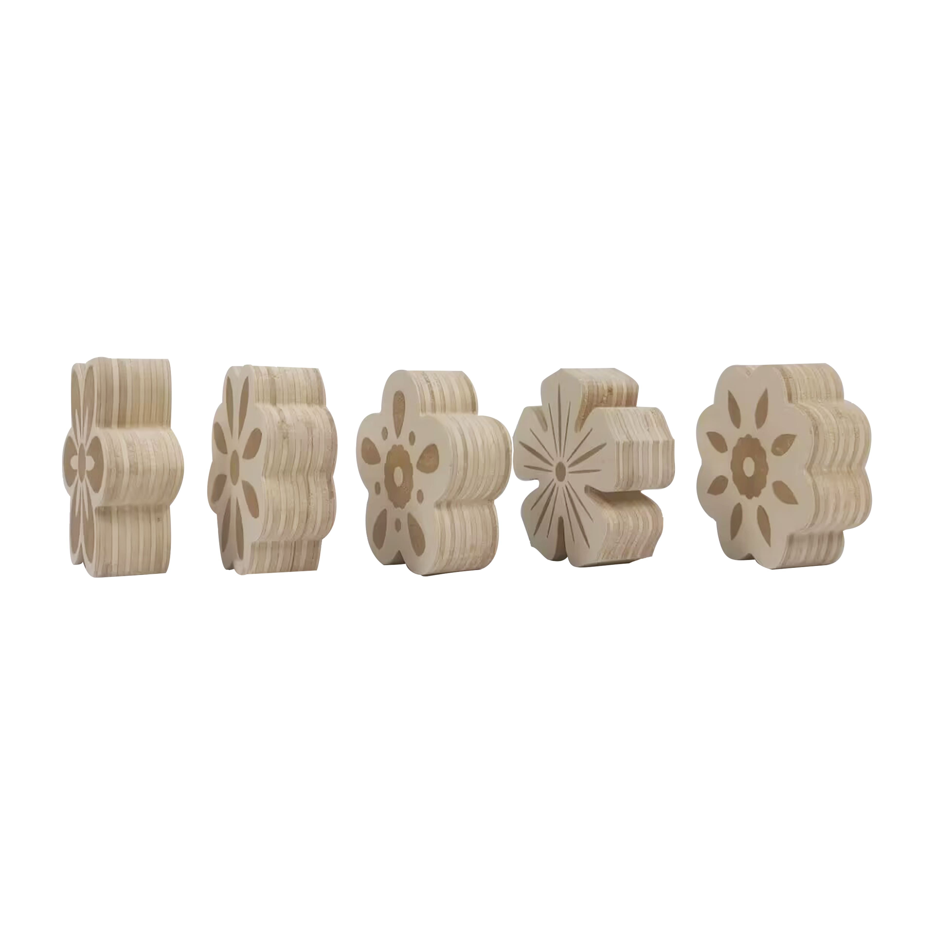 2.75&#x22; Flowers DIY Wood D&#xE9;cor by Make Market&#xAE;