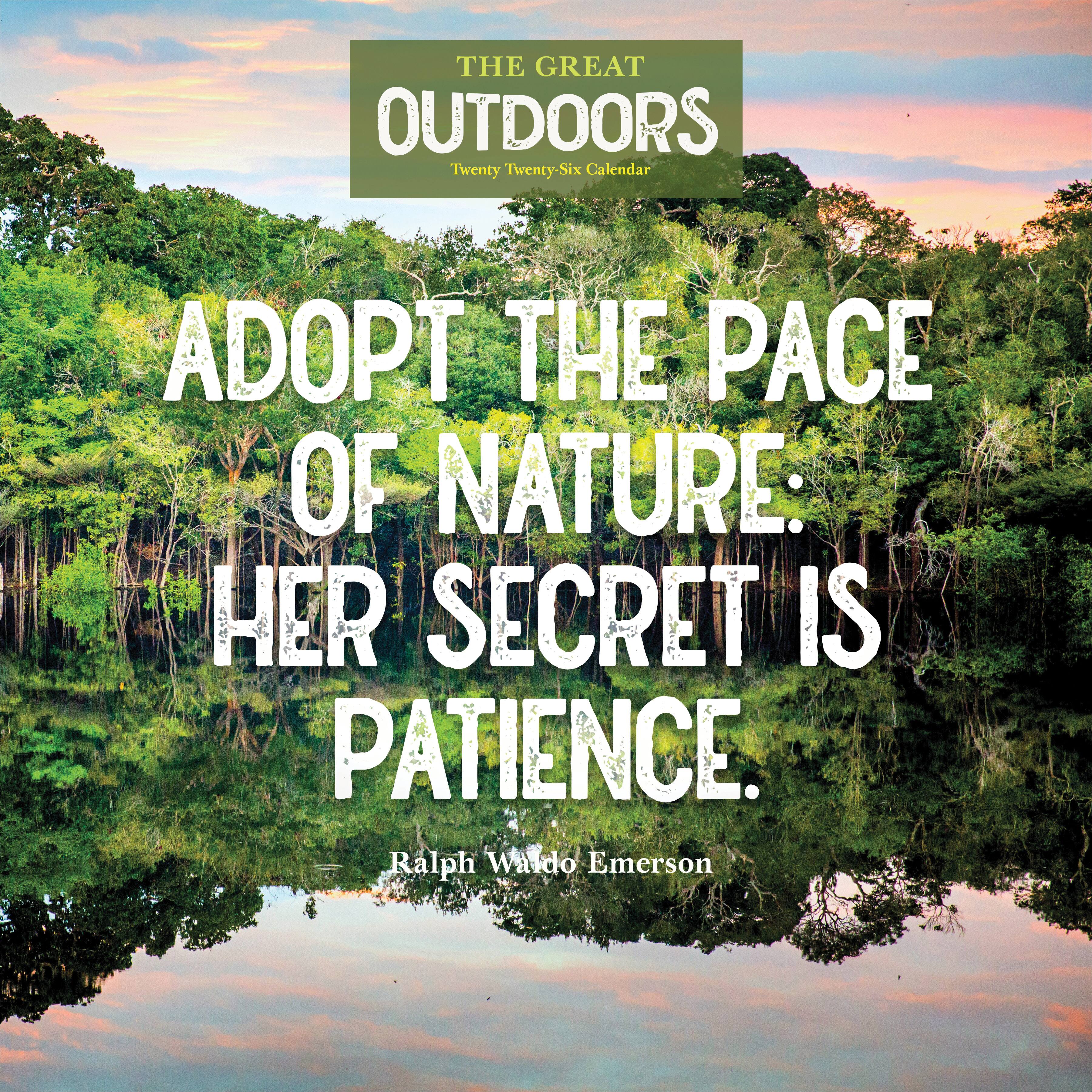 2026 The Great Outdoors Wall Calendar