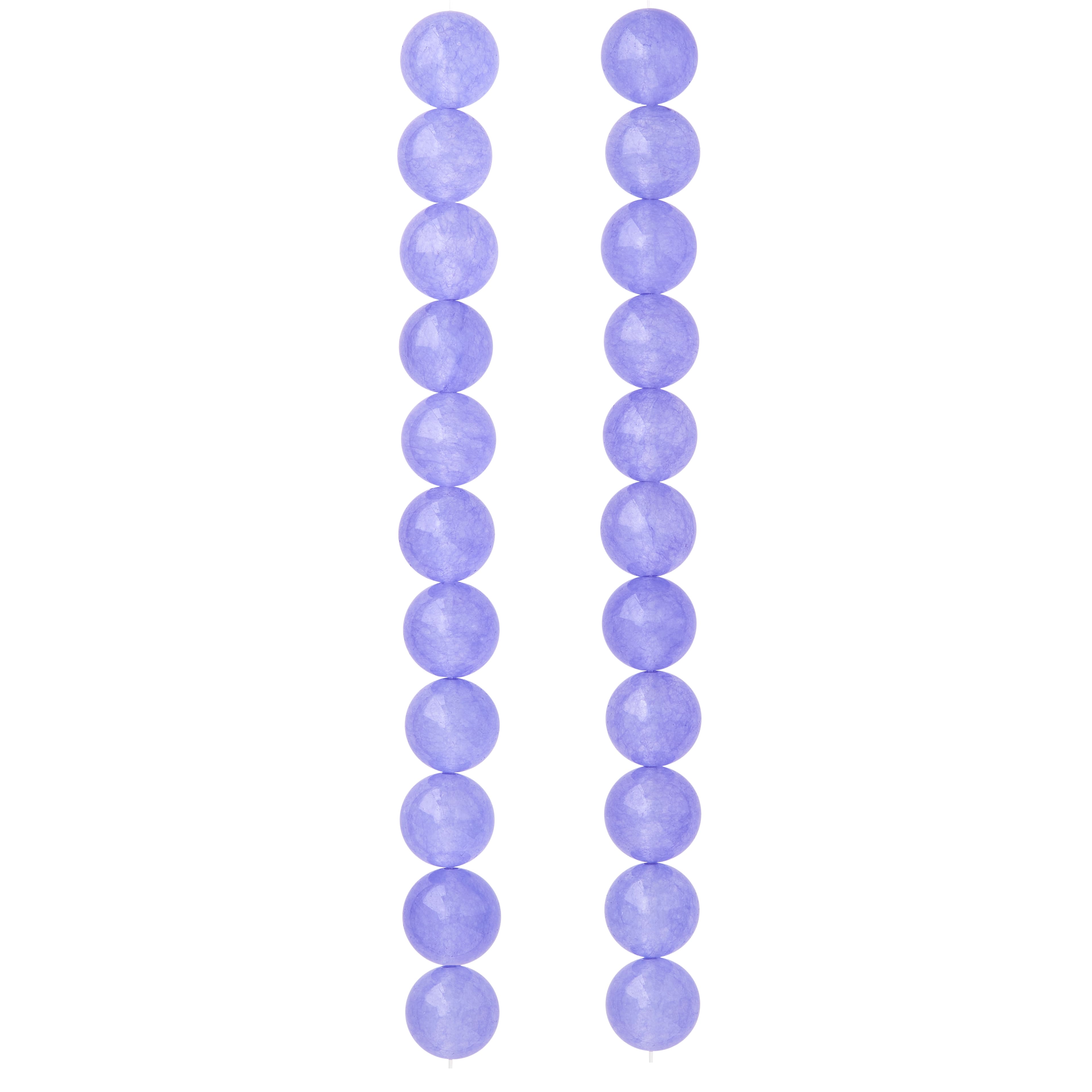 Lavender Quartz Round Beads, 10mm by Bead Landing&#x2122;