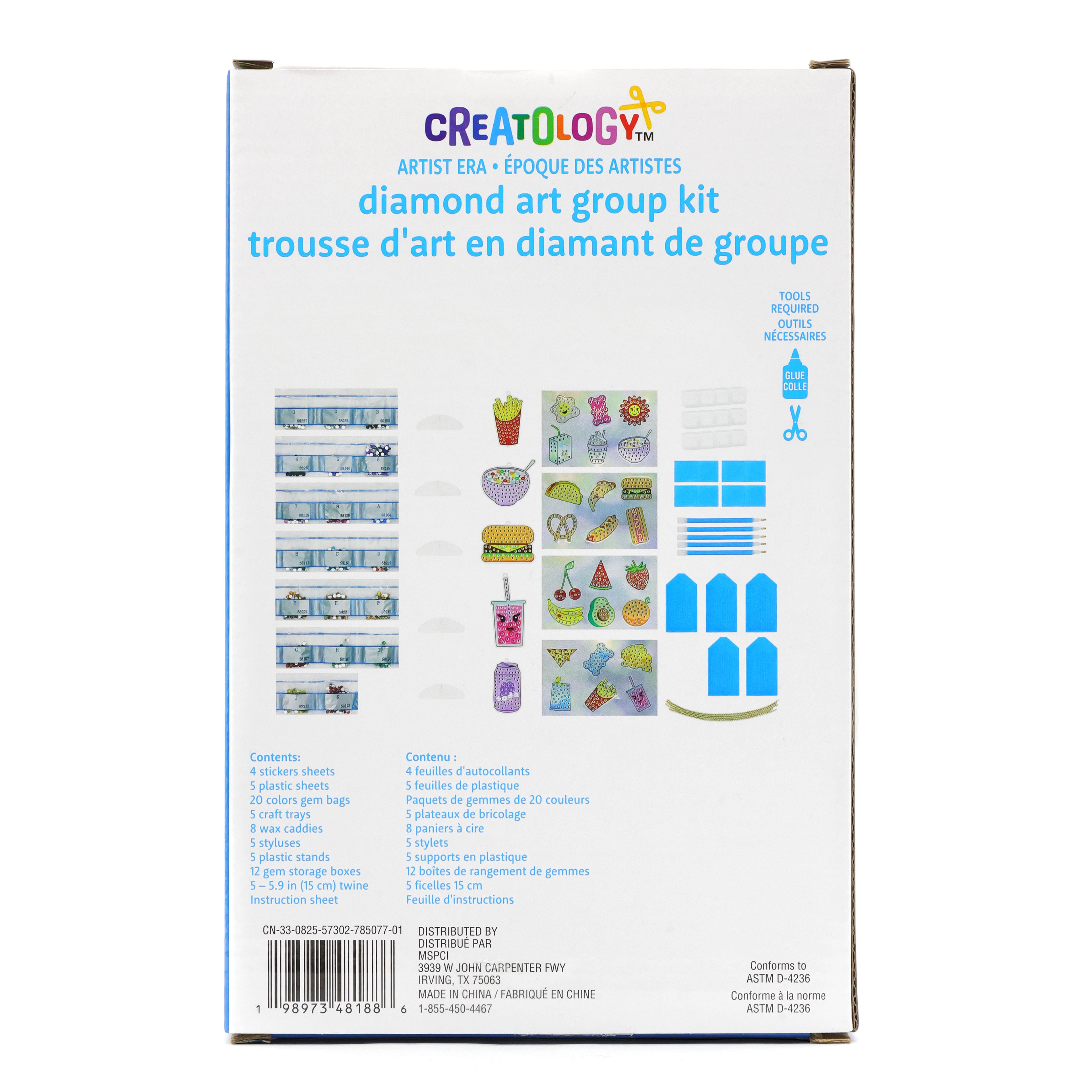 Food Diamond Art Group Kit by Creatology™
