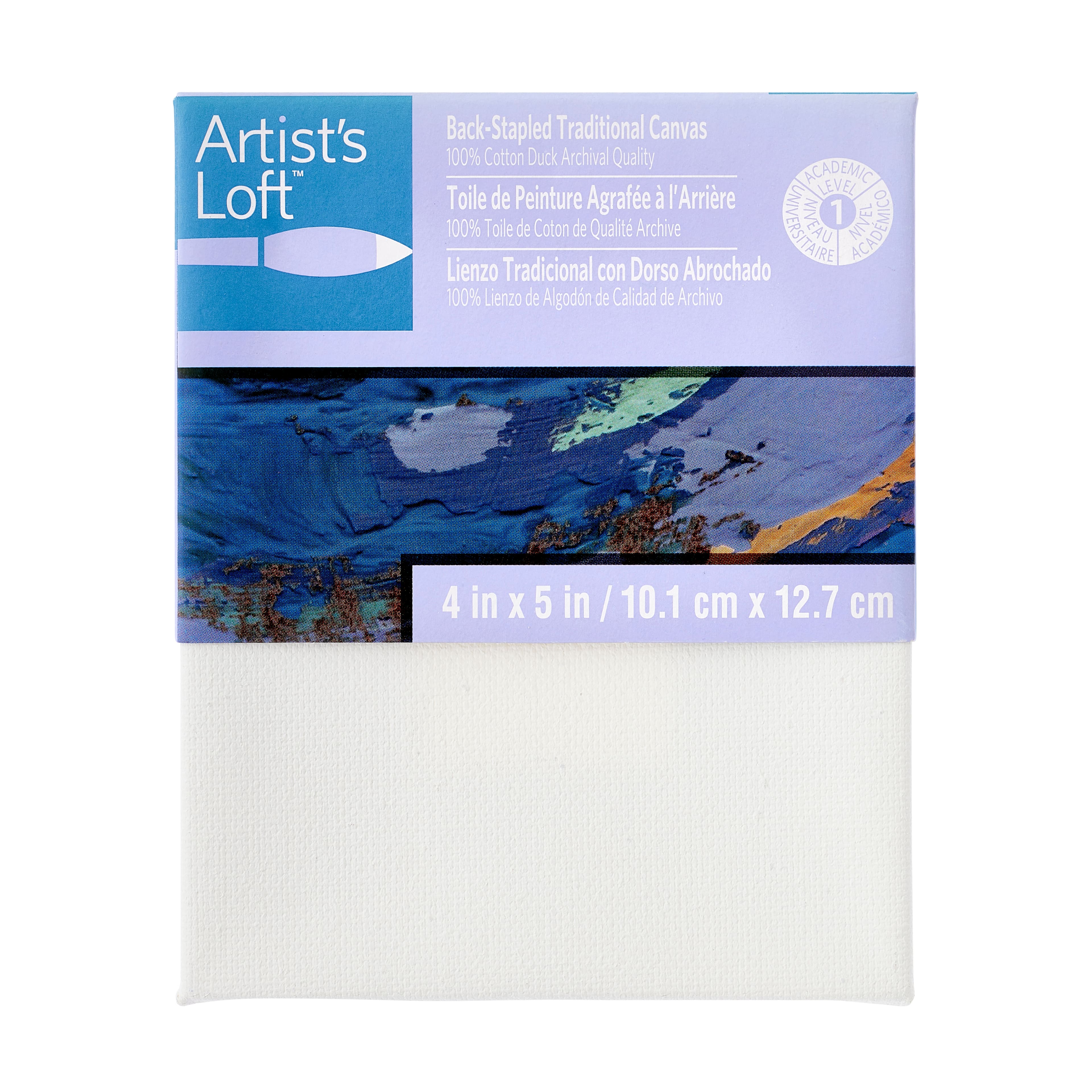12 Pack: Level 1 Back Stapled Traditional Canvas by Artist&#x27;s Loft&#x2122;