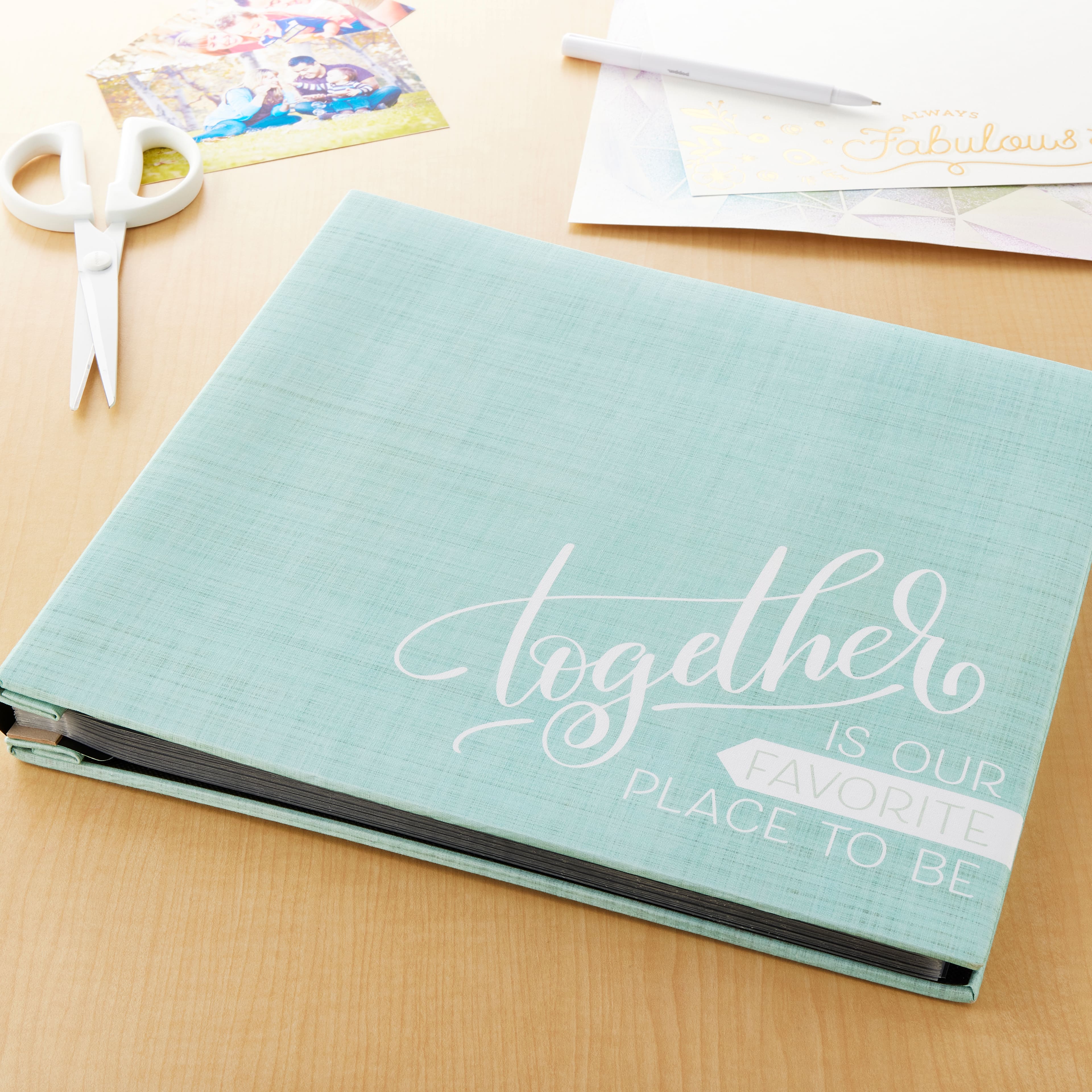 6 Pack: Together is Our Favorite Place To Be Scrapbook Album by Recollections®