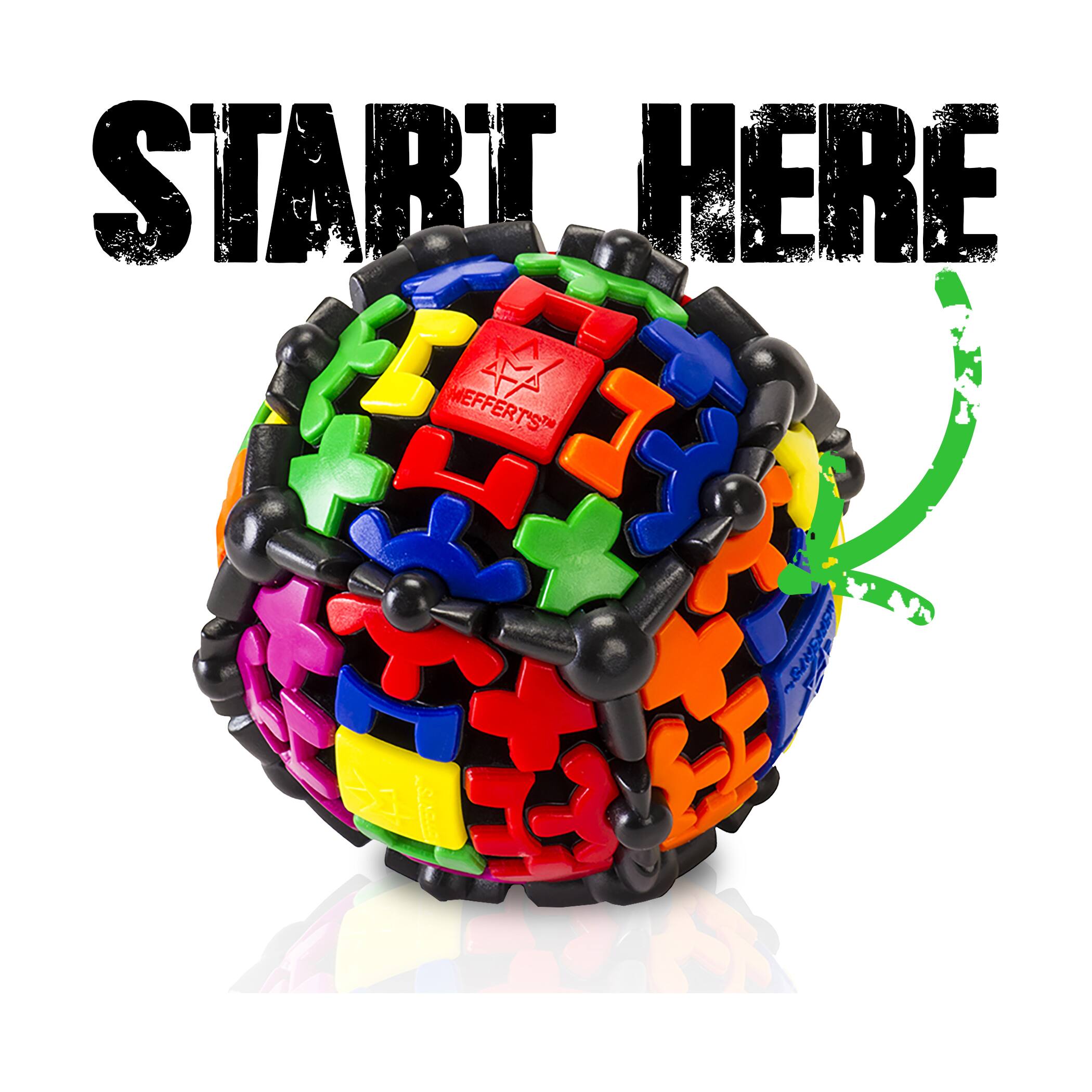 Gear Ball Brain Teaser