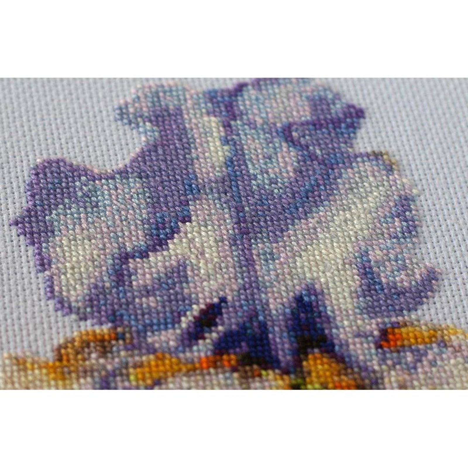 Abris Art Irises Cross Stitch Kit