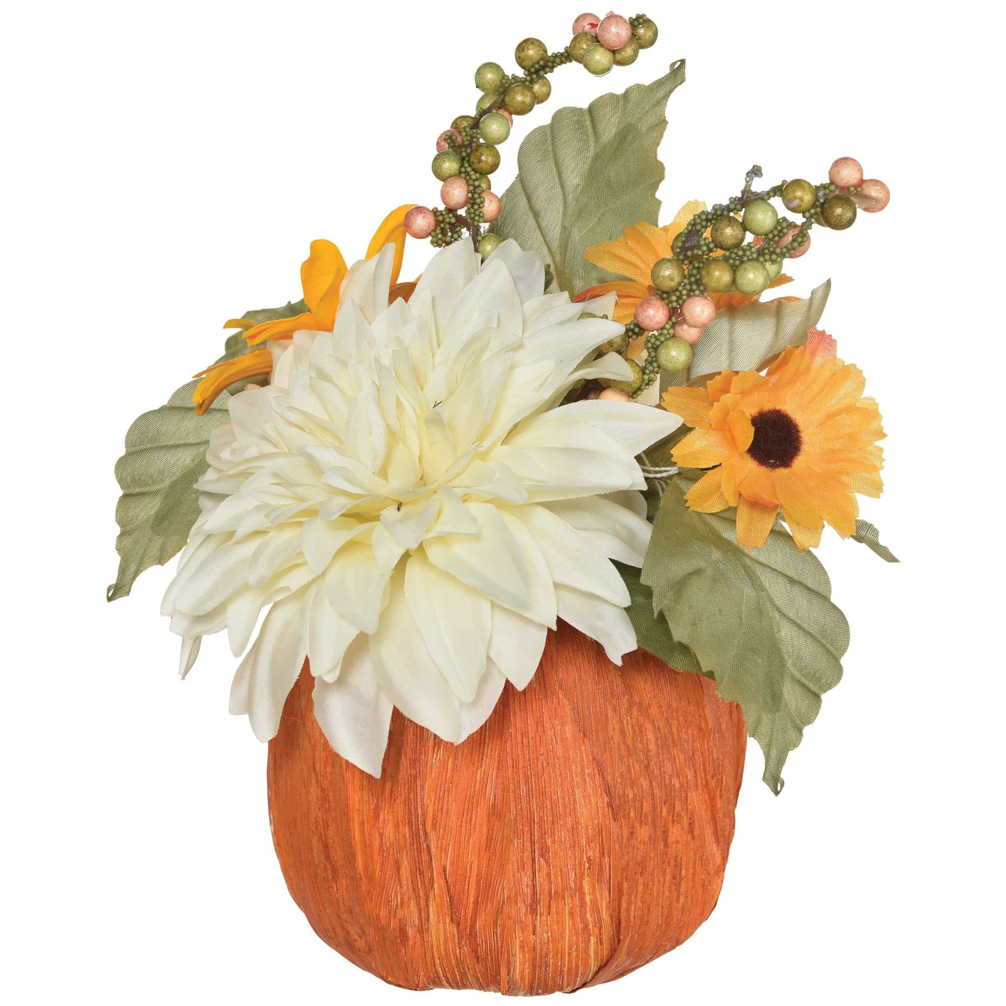 Floral Pumpkin Centerpiece Michaels