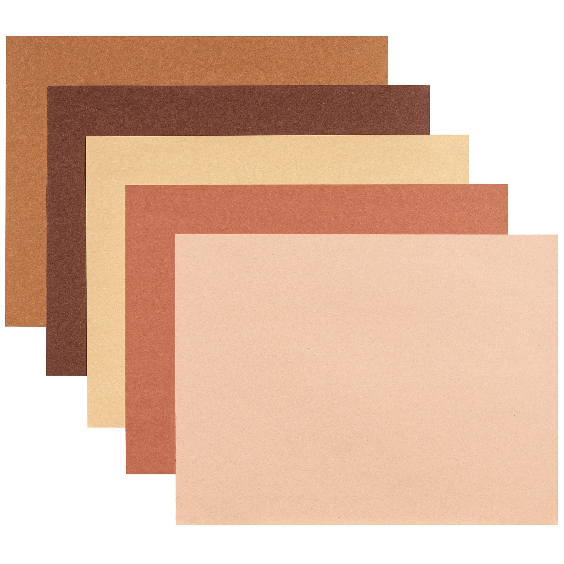Prang&#xAE; 9&#x22; x 12&#x22; Shades of Me Medium Weight Construction Paper, 5 Packs of 50 Sheets