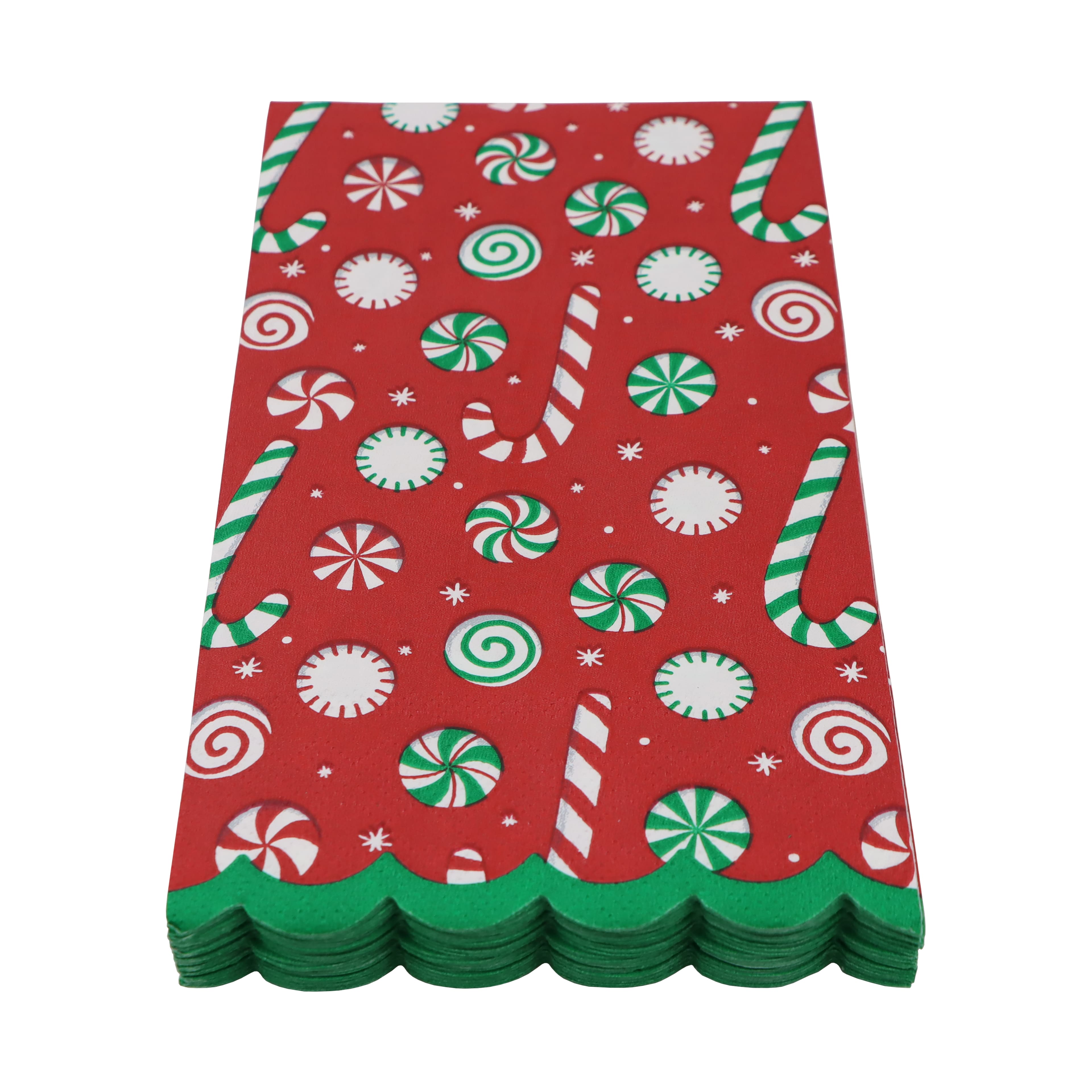 Candy Cane Guest Napkins, 20ct. by Celebrate It&#x2122;