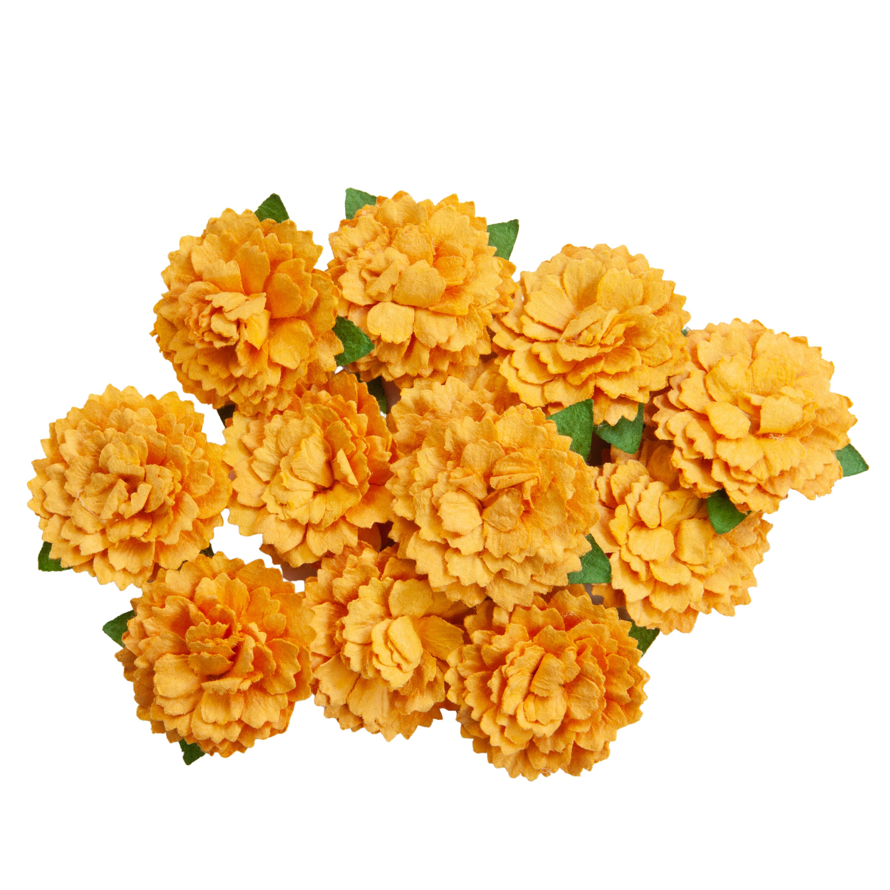 12 Packs: 12 ct. (144 total) Paper Marigold Embellishments by Recollections™