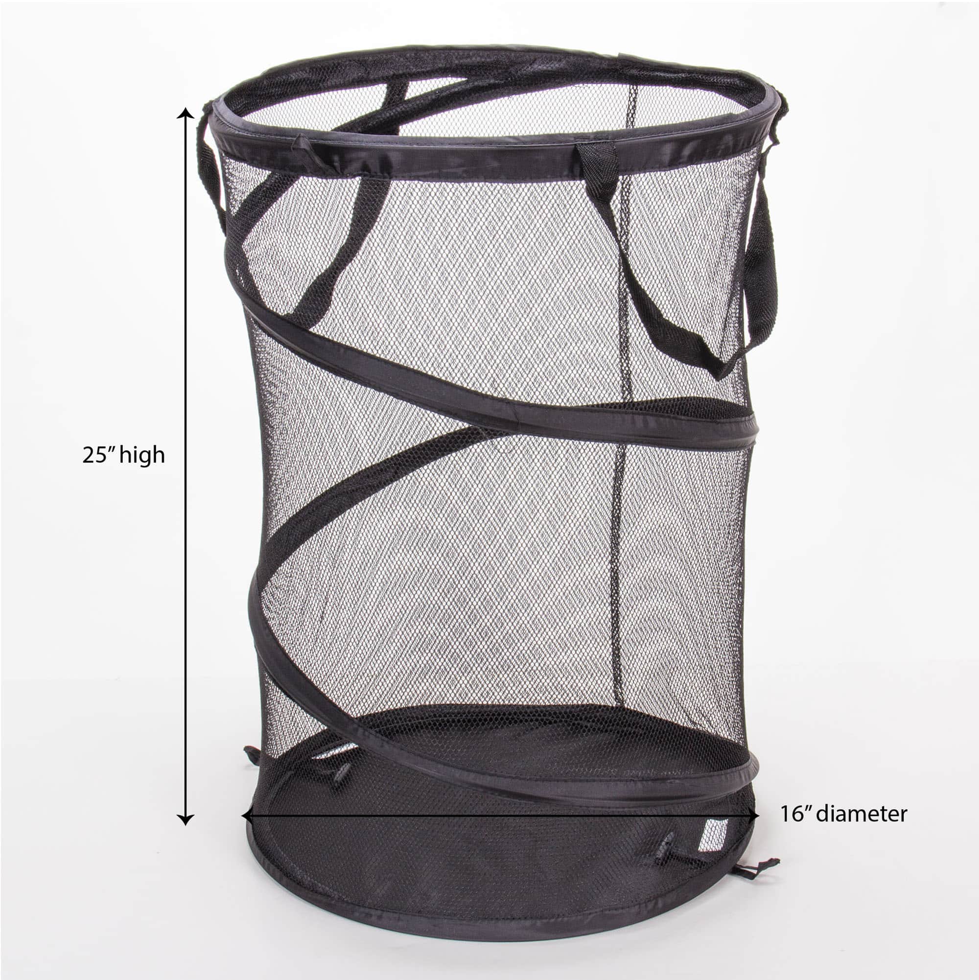 Household Essentials 25" Pop-Up Mesh Laundry Hamper