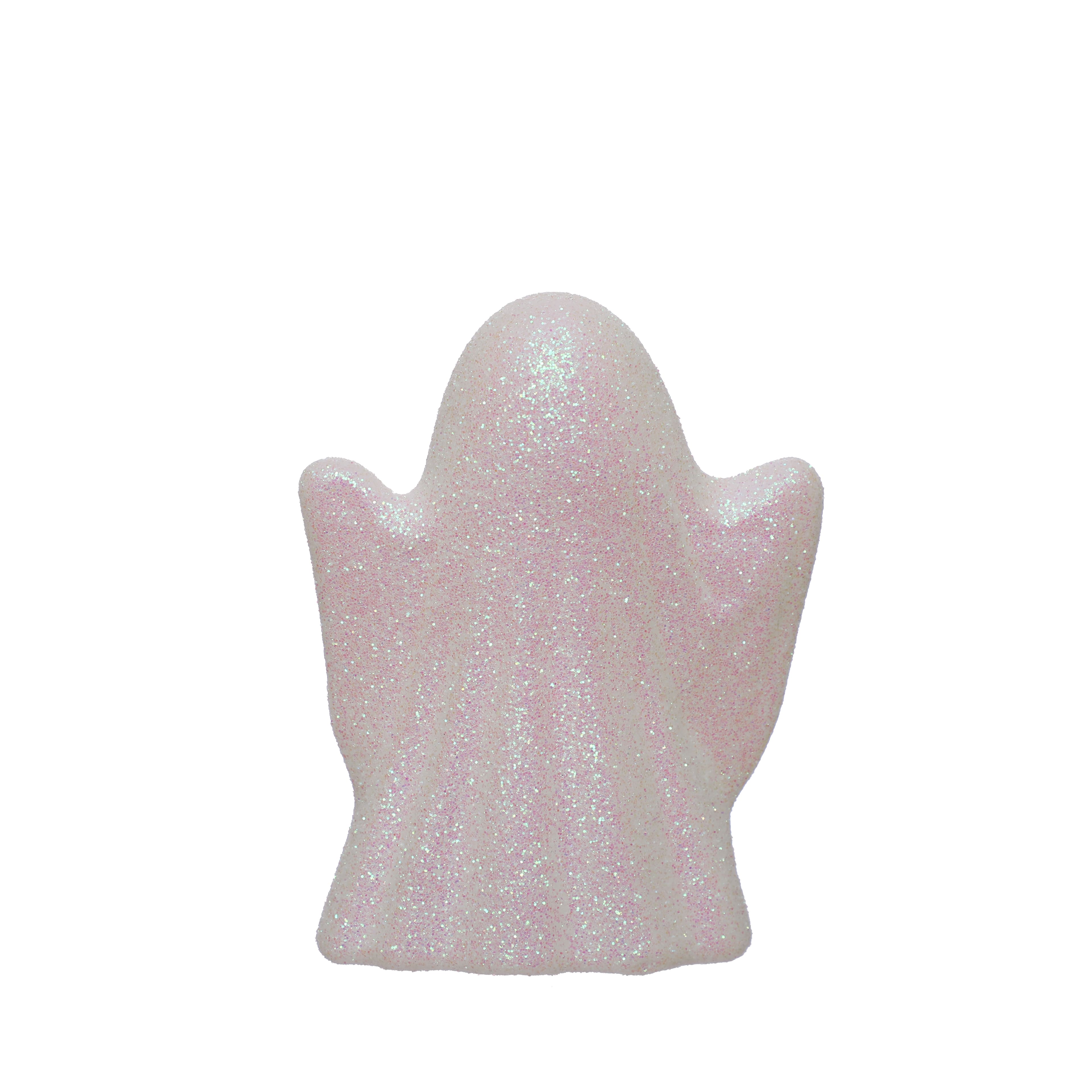 Iridescent Glitter Ghost Tabletop D&#xE9;cor by Ashland&#xAE;