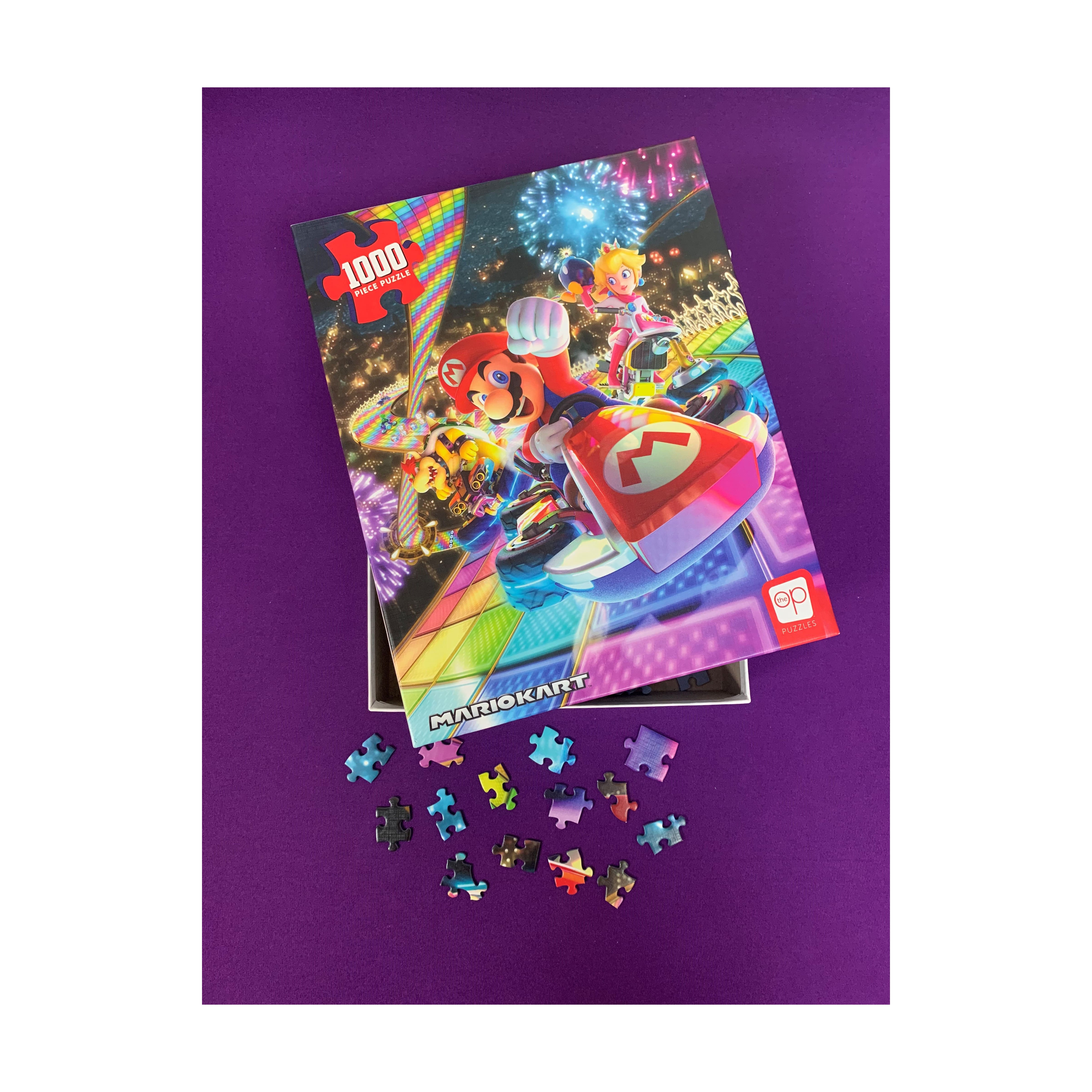 Nintendo Mario Kart Rainbow Road Puzzle: 1000 Pcs