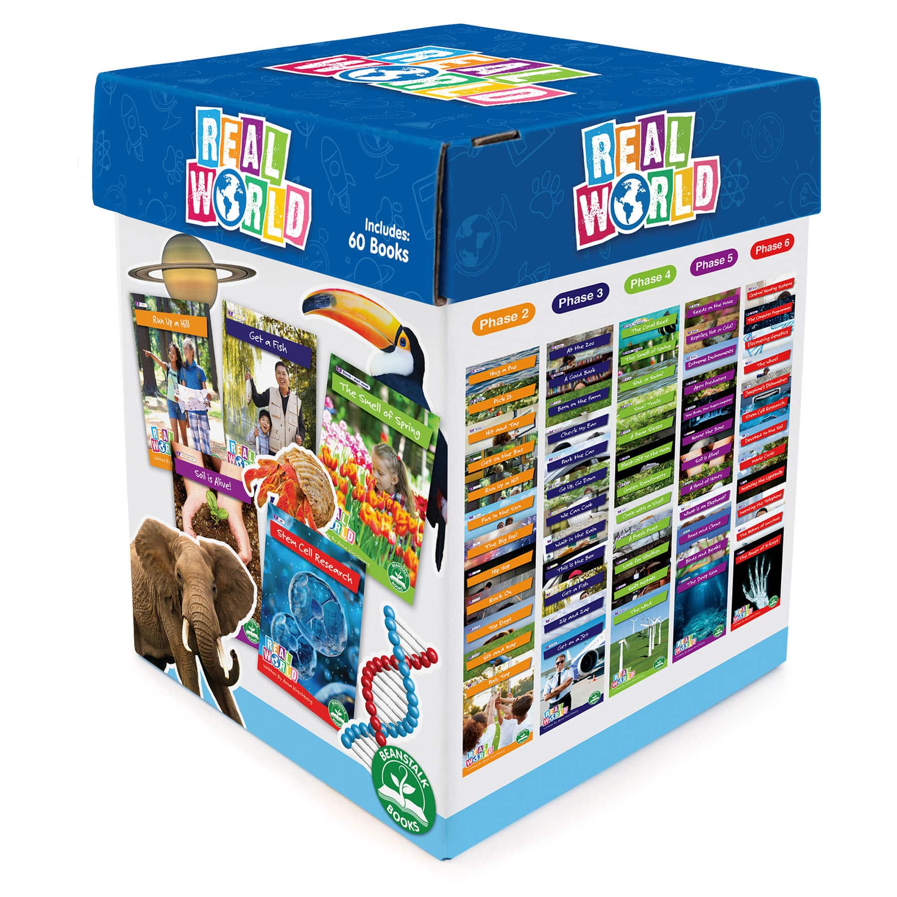 Beanstalk Books Decodable Readers Real World Readers Set