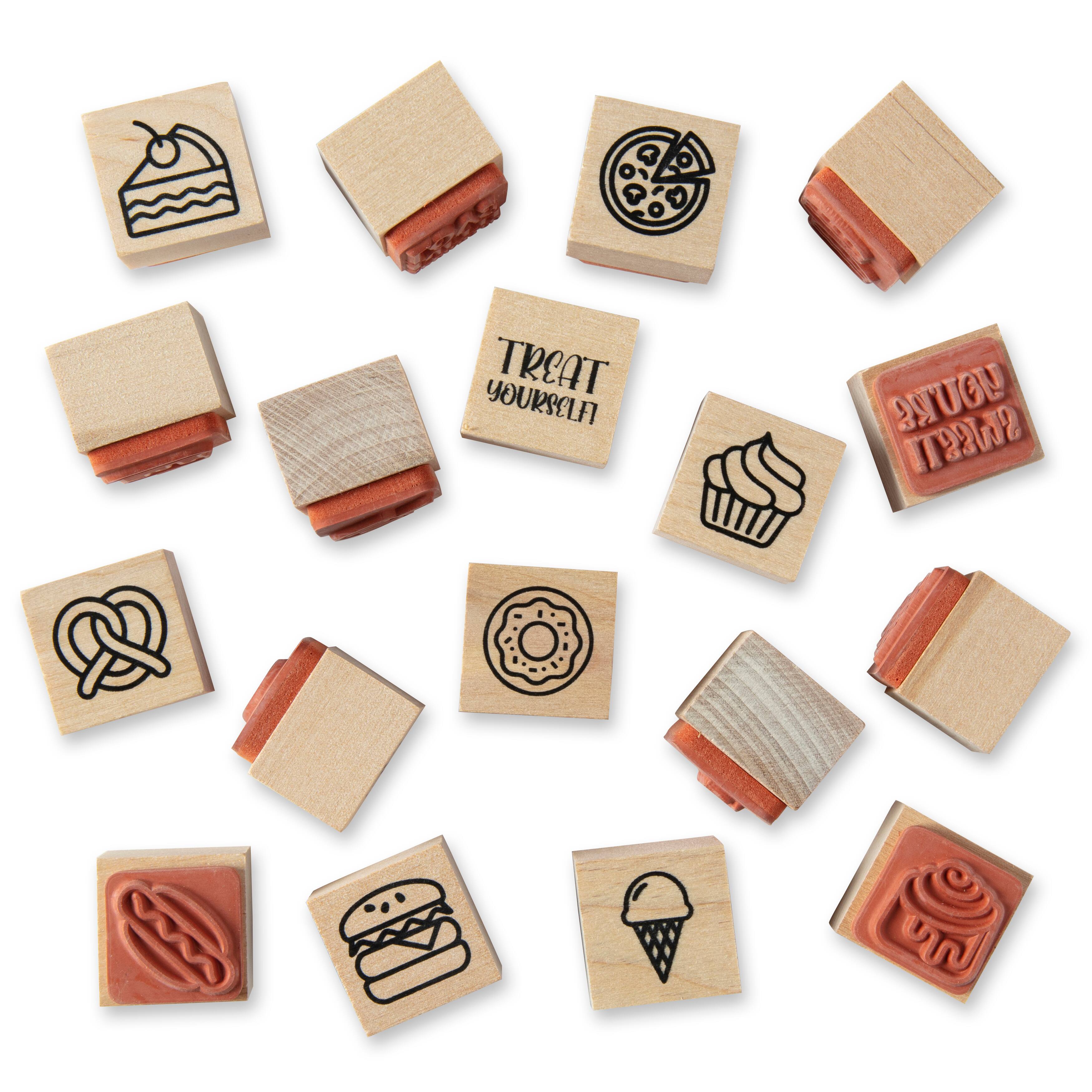6 Pack: Sweet Jar of Wood Stamps by Recollections™