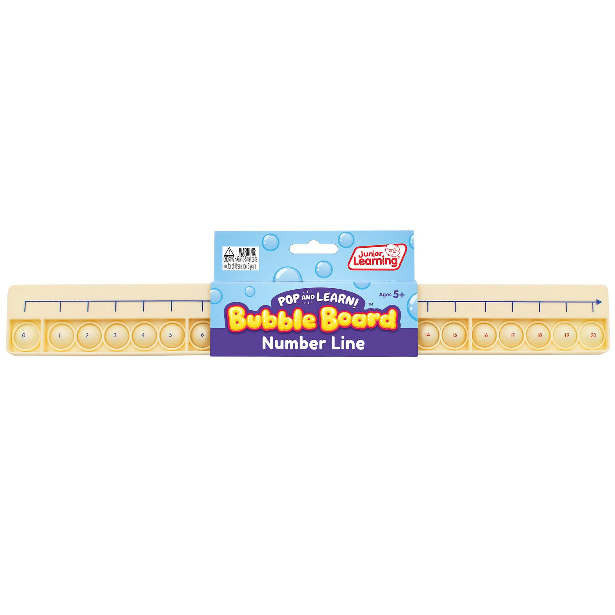 Junior Learning&#xAE; Pop &#x26; Learn Bubble Board Number Line