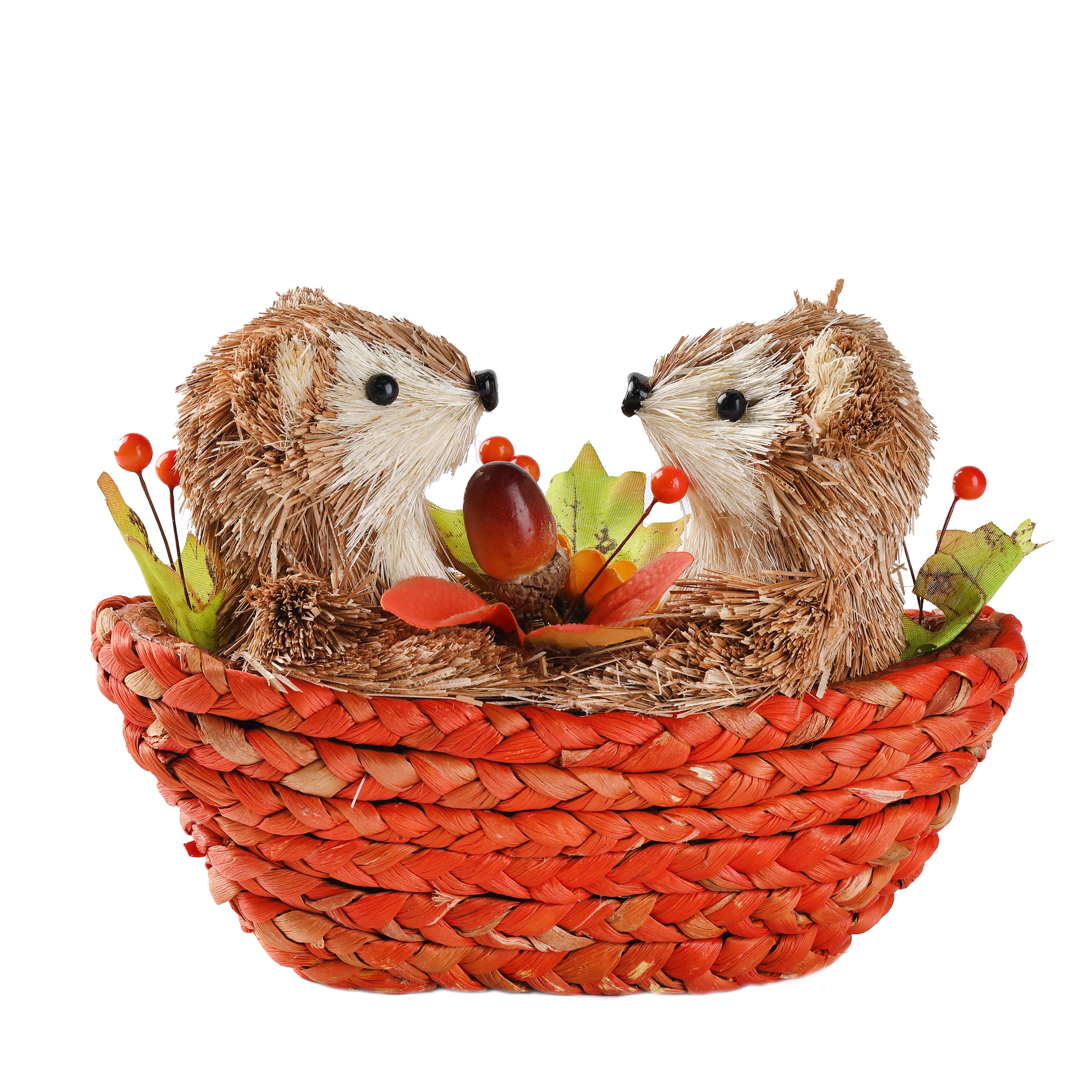 8" Foxes in Basket Accent by Ashland®