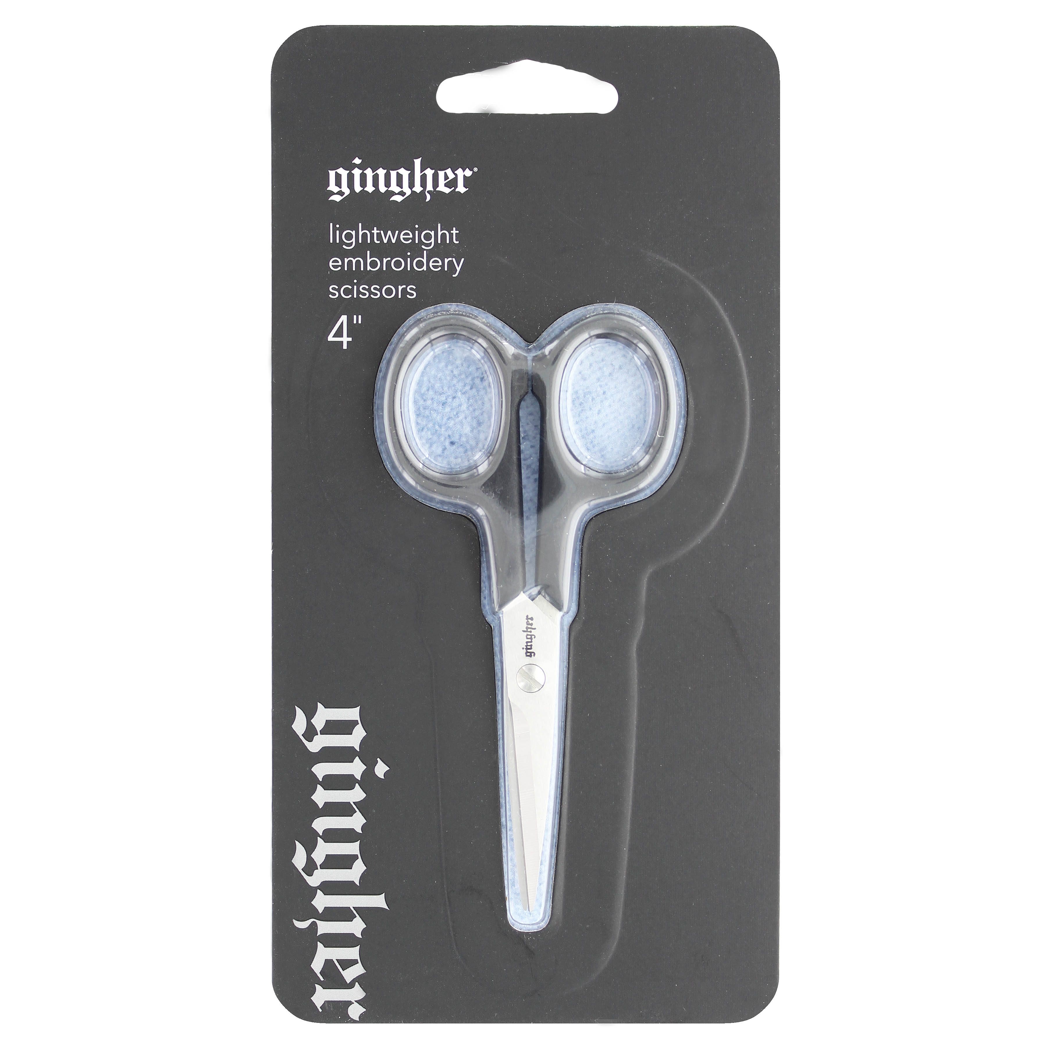 Gingher 4 Lightweight Embroidery Scissor – Simple Stitches Fabric