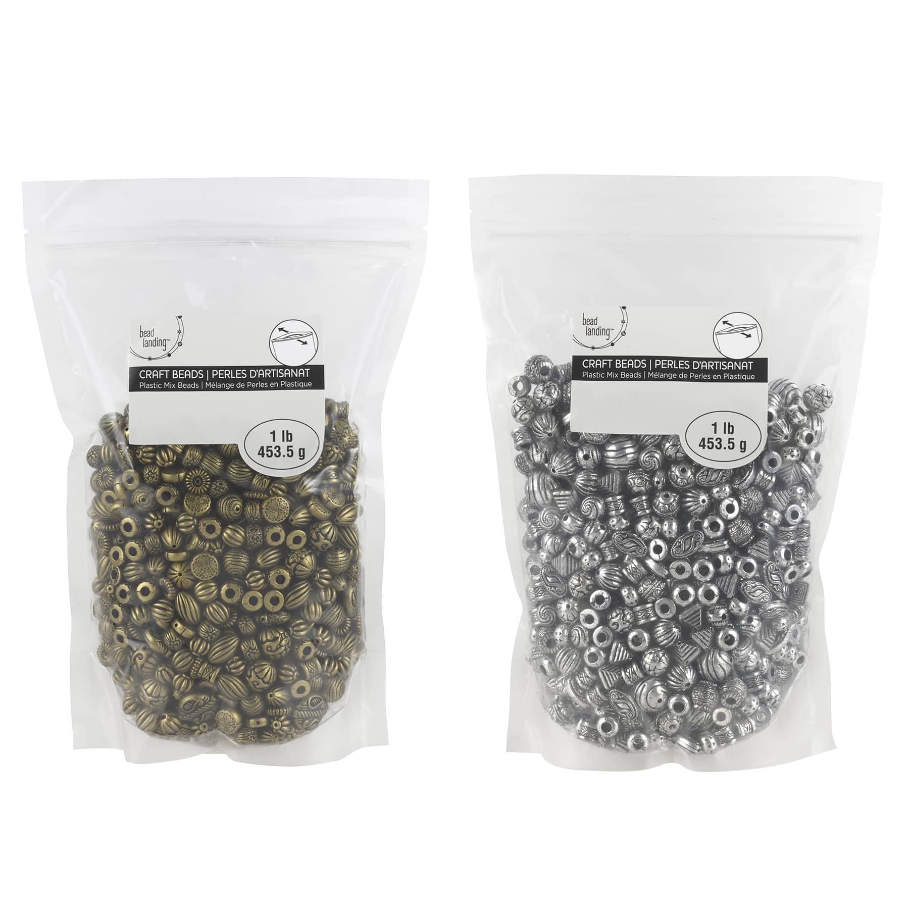 Assorted CCB Round Beads by Bead Landing™