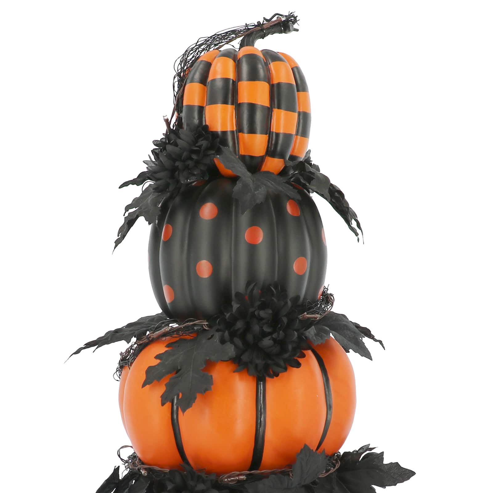 31.5&#x22; Halloween  LED Pumpkin Topiary in Urn by Ashland&#xAE;