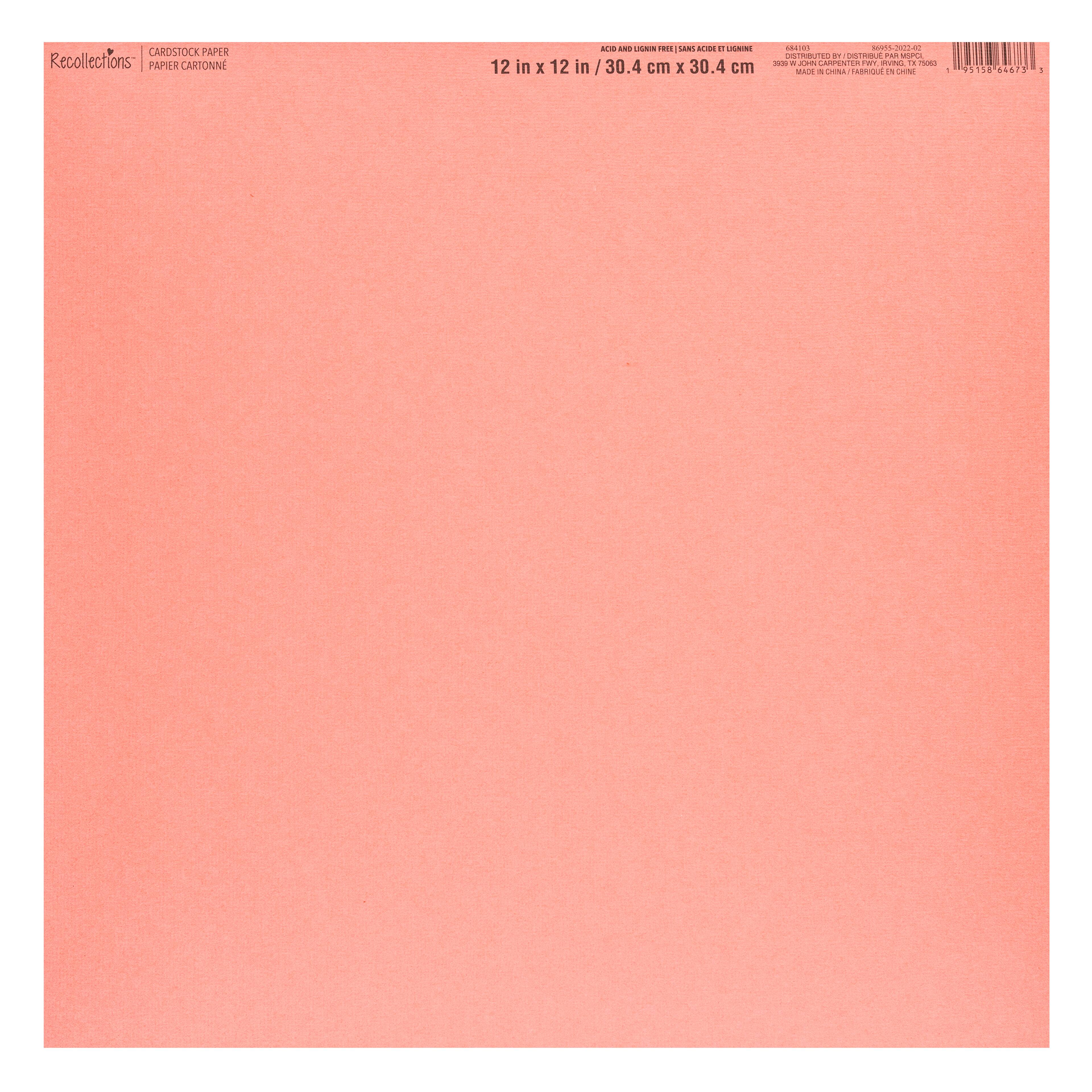 45 Pack: Linen Cardstock Paper by Recollections™, 12" x 12"